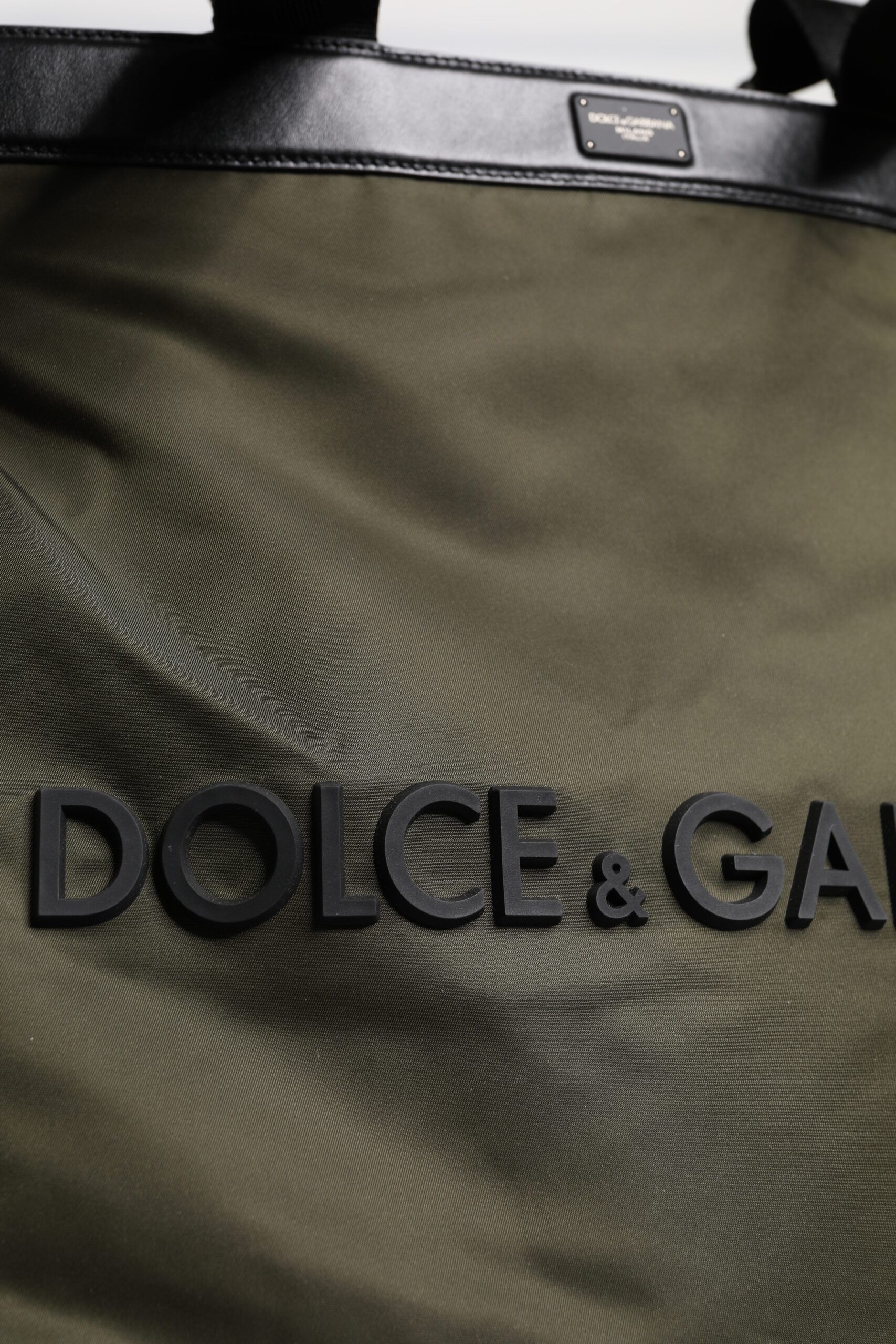 Military Nylon Shoulder Strap Tote Men's Bag - Dolce & Gabbana - Modalova