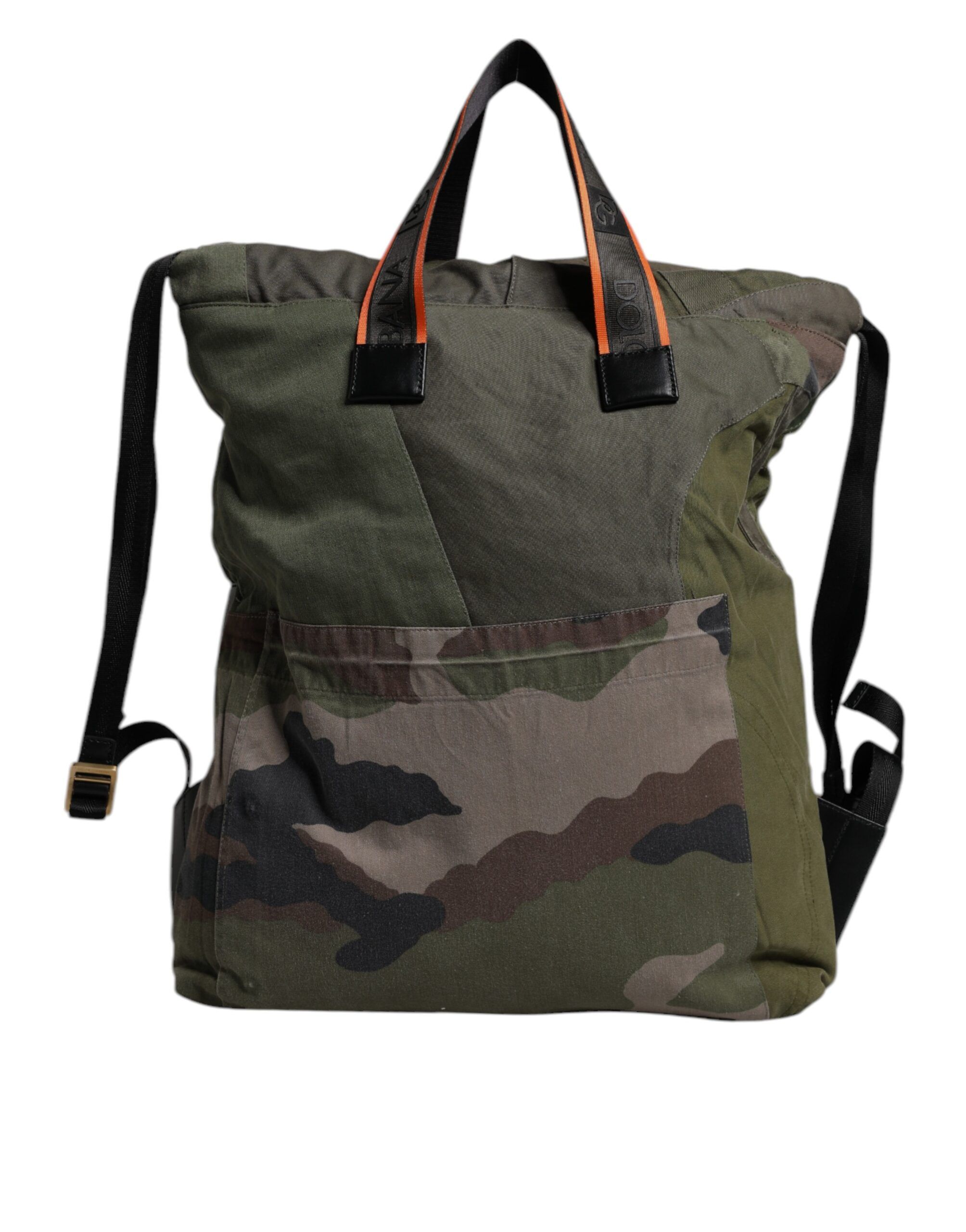 Military Patchwork Rucksack Backpack Men's Bag - Dolce & Gabbana - Modalova