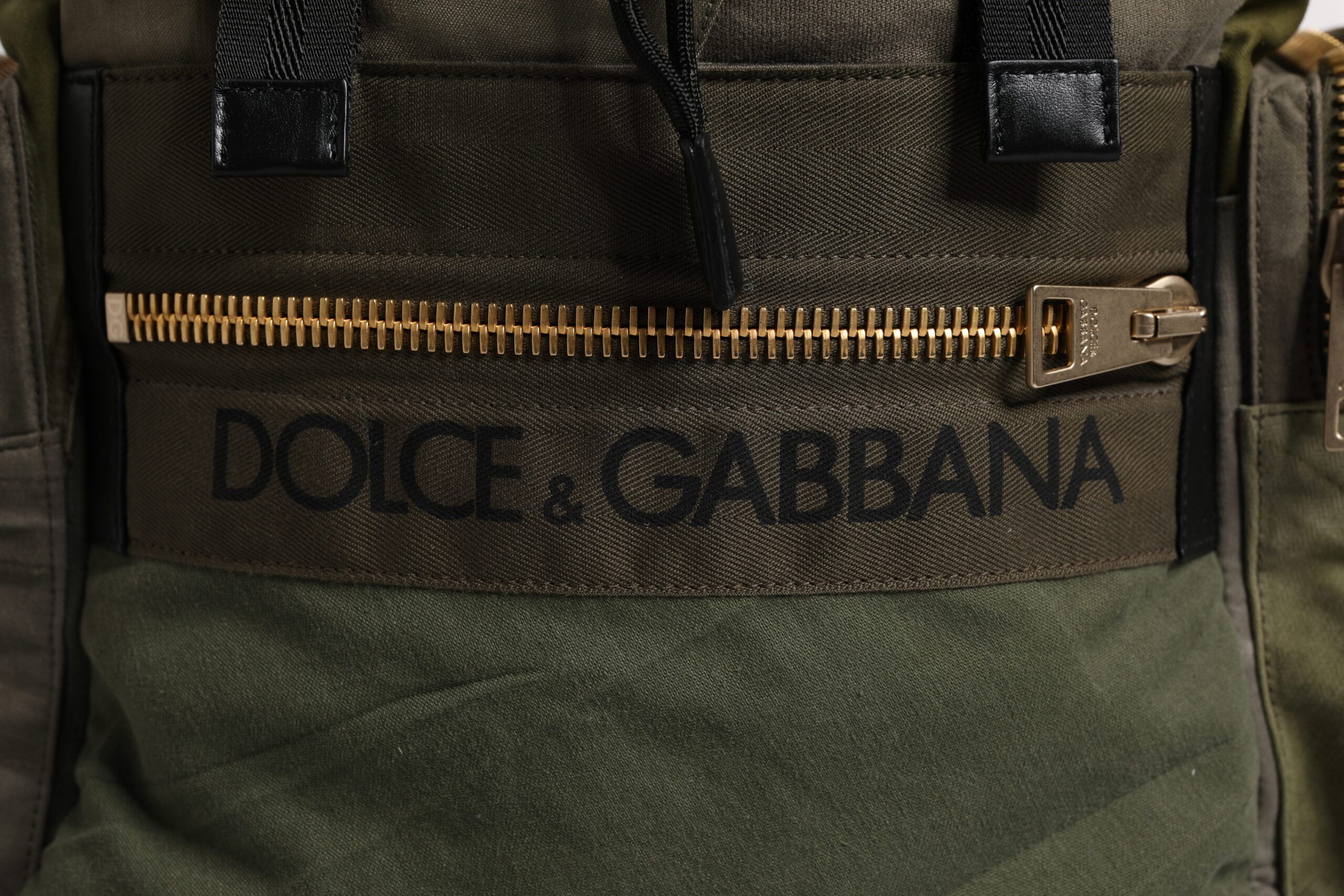 Military Patchwork Travel Backpack Men's Bag - Dolce & Gabbana - Modalova