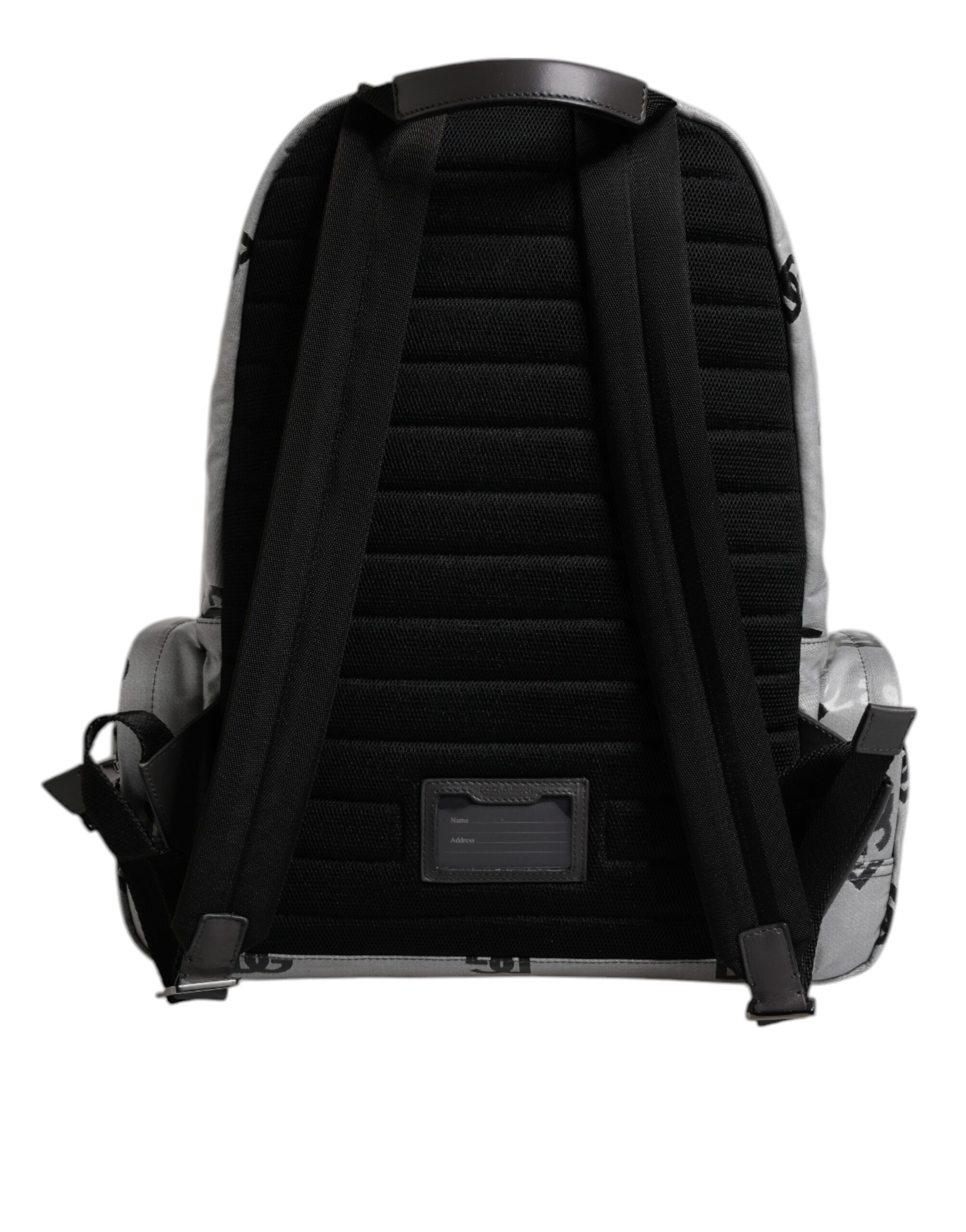 Polyester Black DG Logo Plaque Backpack Men's Bag - Dolce & Gabbana - Modalova