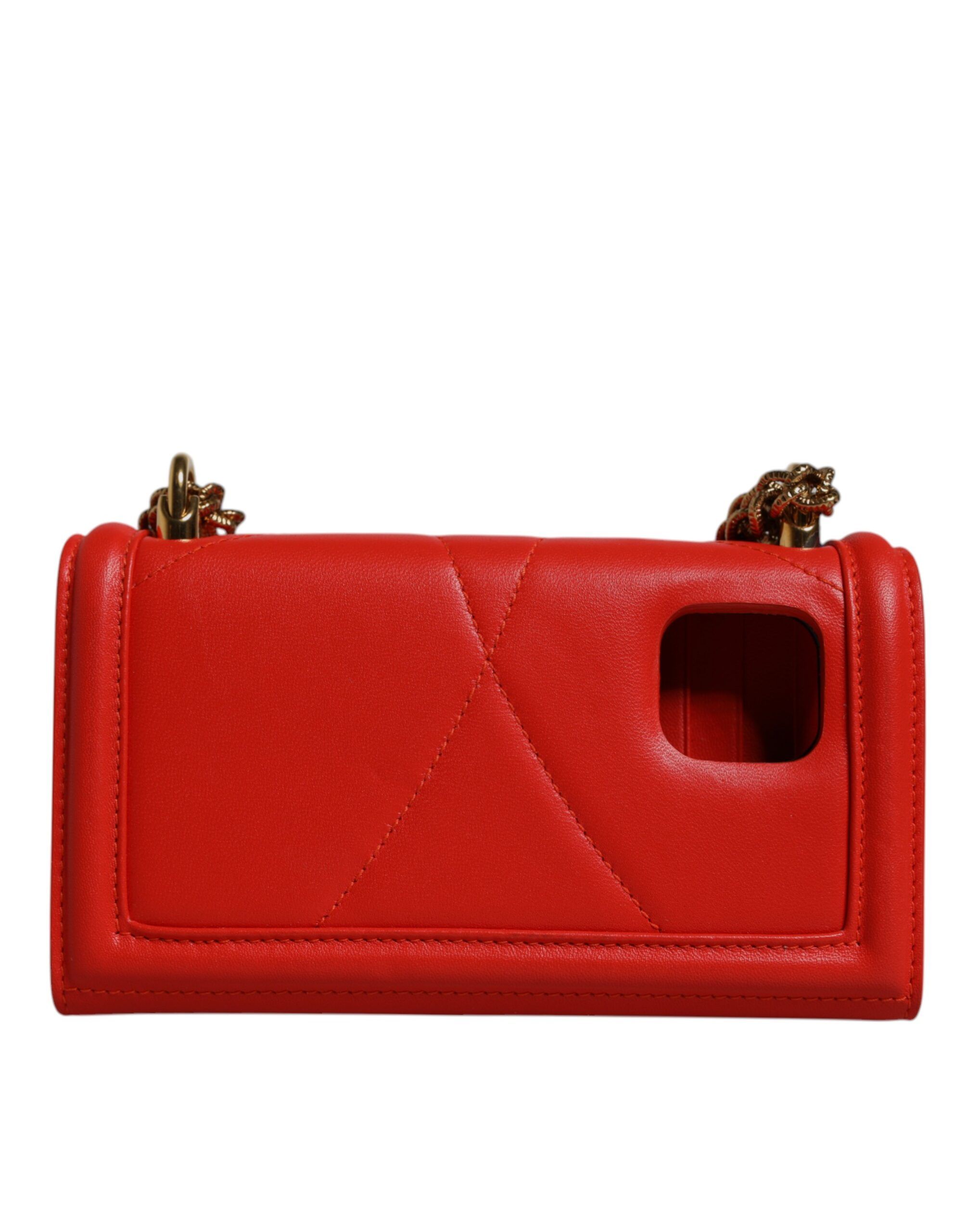 Quilted Devotion Crossbody Chain Phone Cover Women's Bag - Dolce & Gabbana - Modalova