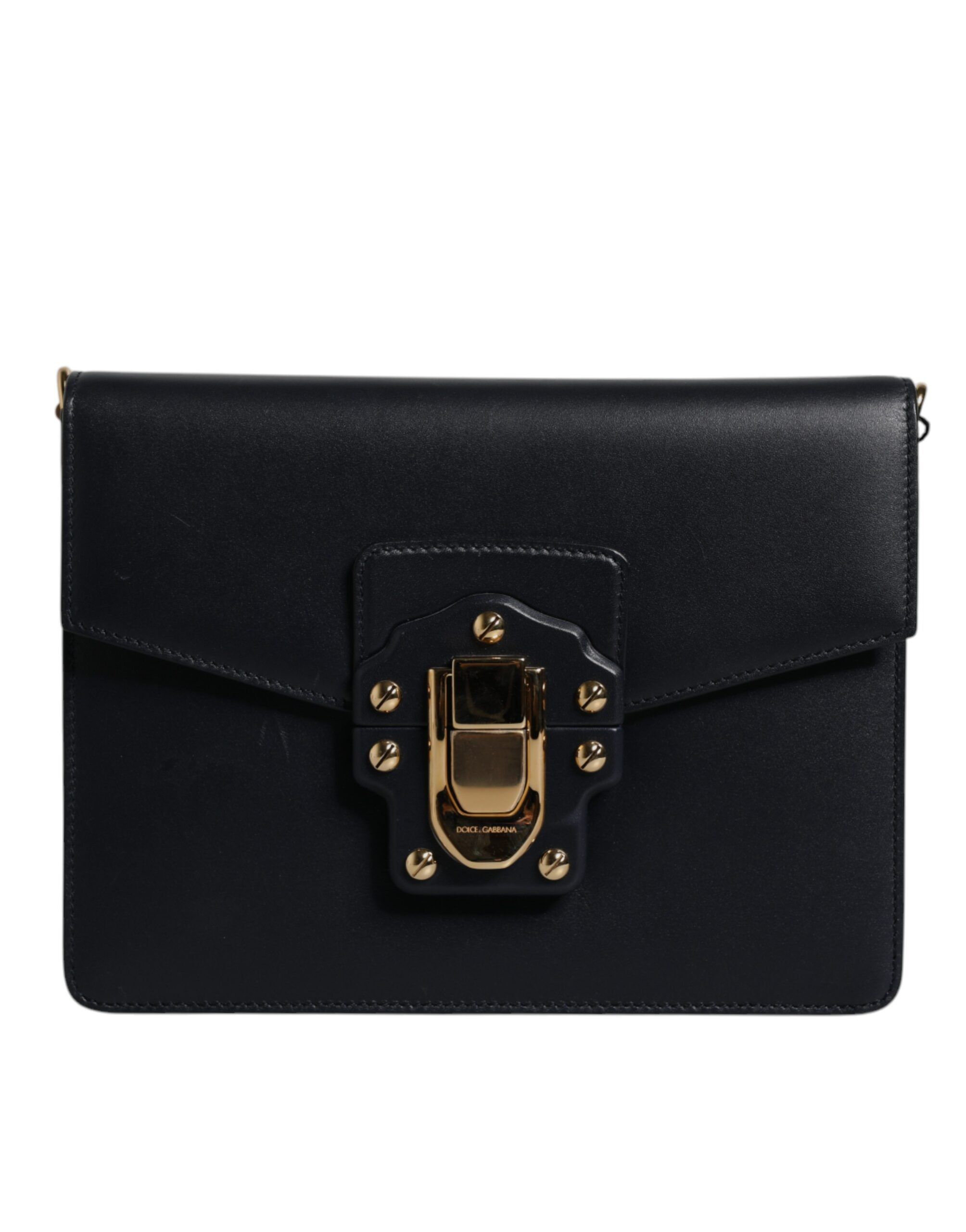 Calfskin Leather Shoulder Strap Women's Bag (Pre-Owned) - Dolce & Gabbana - Modalova