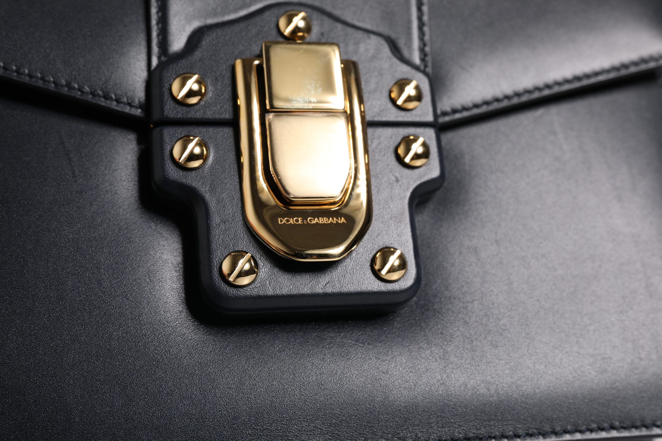 Calfskin Leather Shoulder Strap Women's Bag (Pre-Owned) - Dolce & Gabbana - Modalova