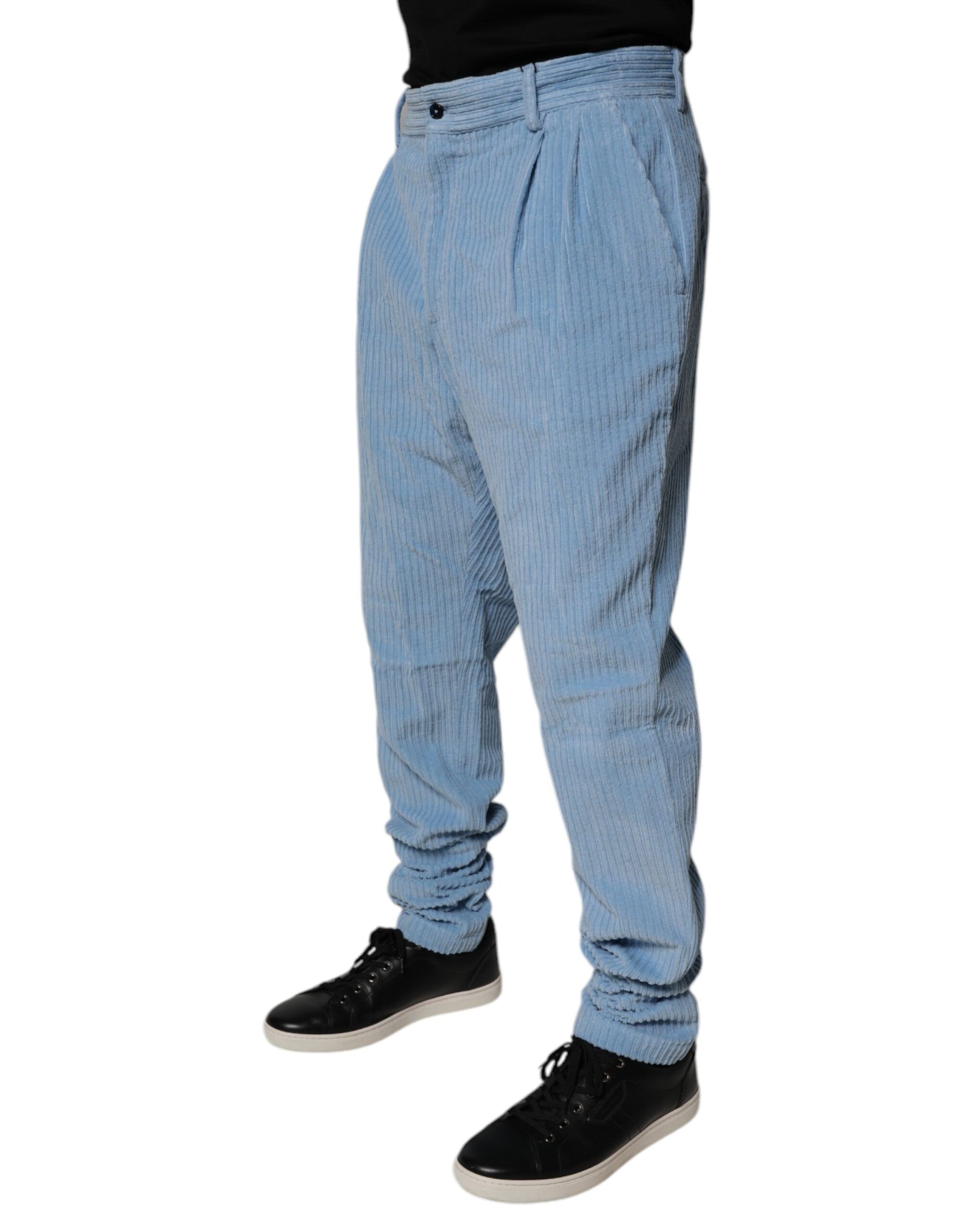Corduroy Cotton Skinny Denim Men's Jeans - Dolce & Gabbana - Modalova