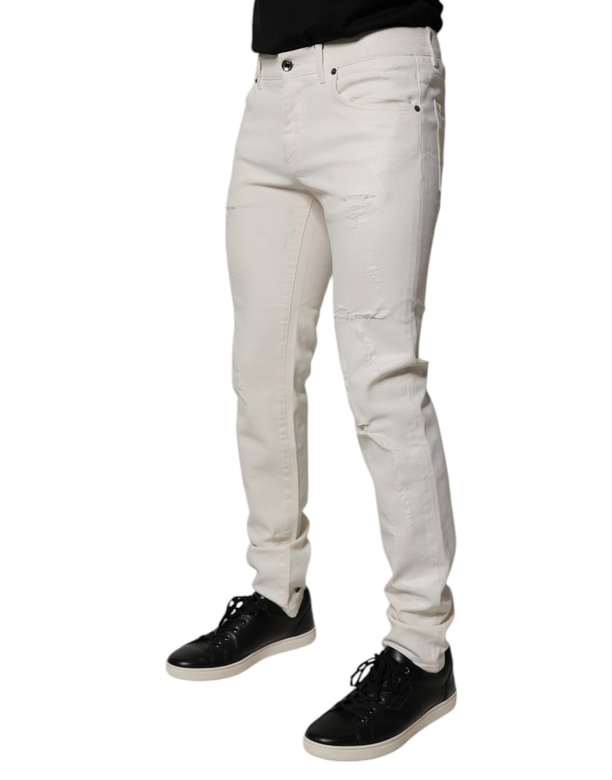 Cotton Stretch Skinny Denim Men's Jeans (Pre-Owned) - Dolce & Gabbana - Modalova
