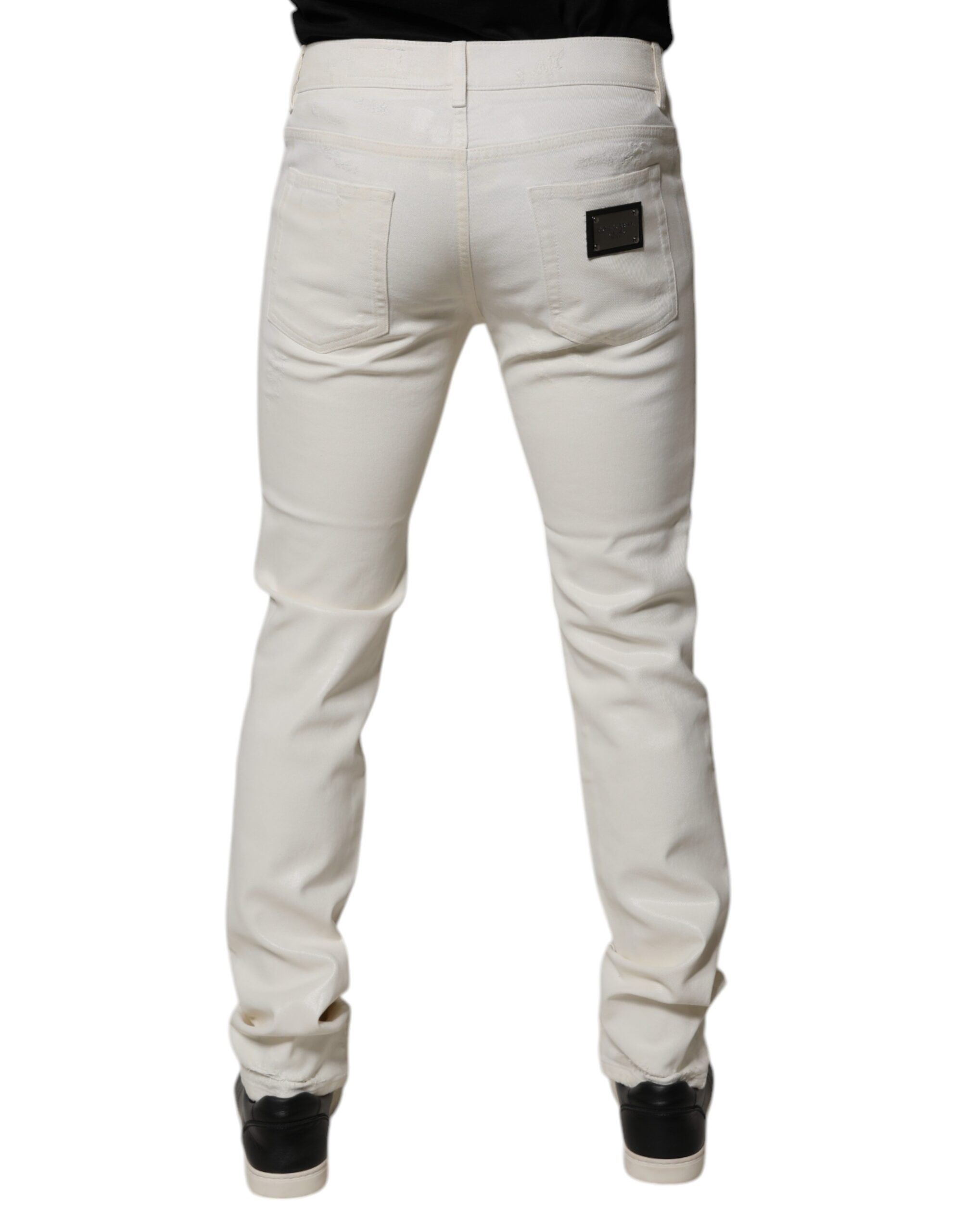 Cotton Stretch Skinny Denim Men's Jeans (Pre-Owned) - Dolce & Gabbana - Modalova