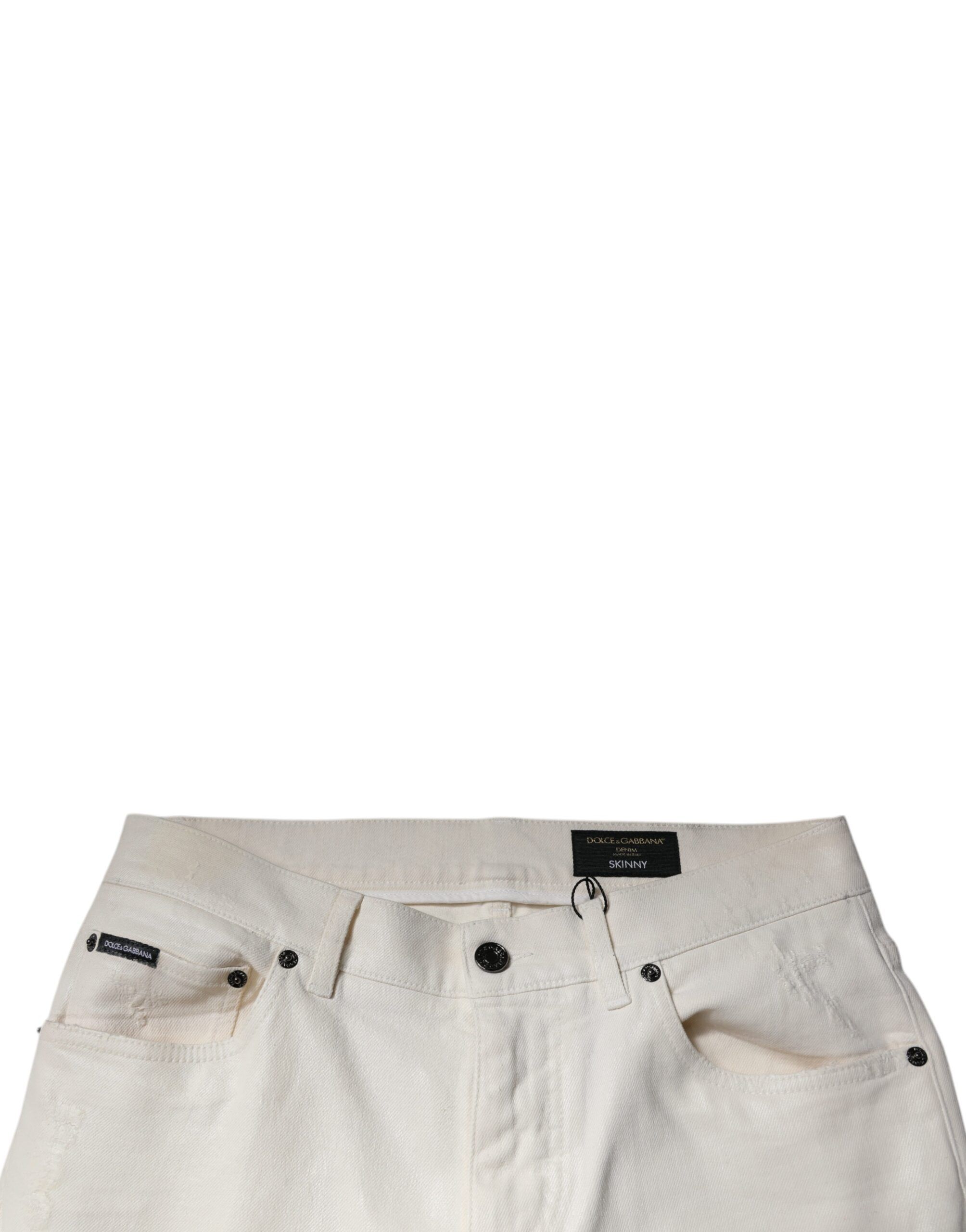 Cotton Stretch Skinny Denim Men's Jeans (Pre-Owned) - Dolce & Gabbana - Modalova
