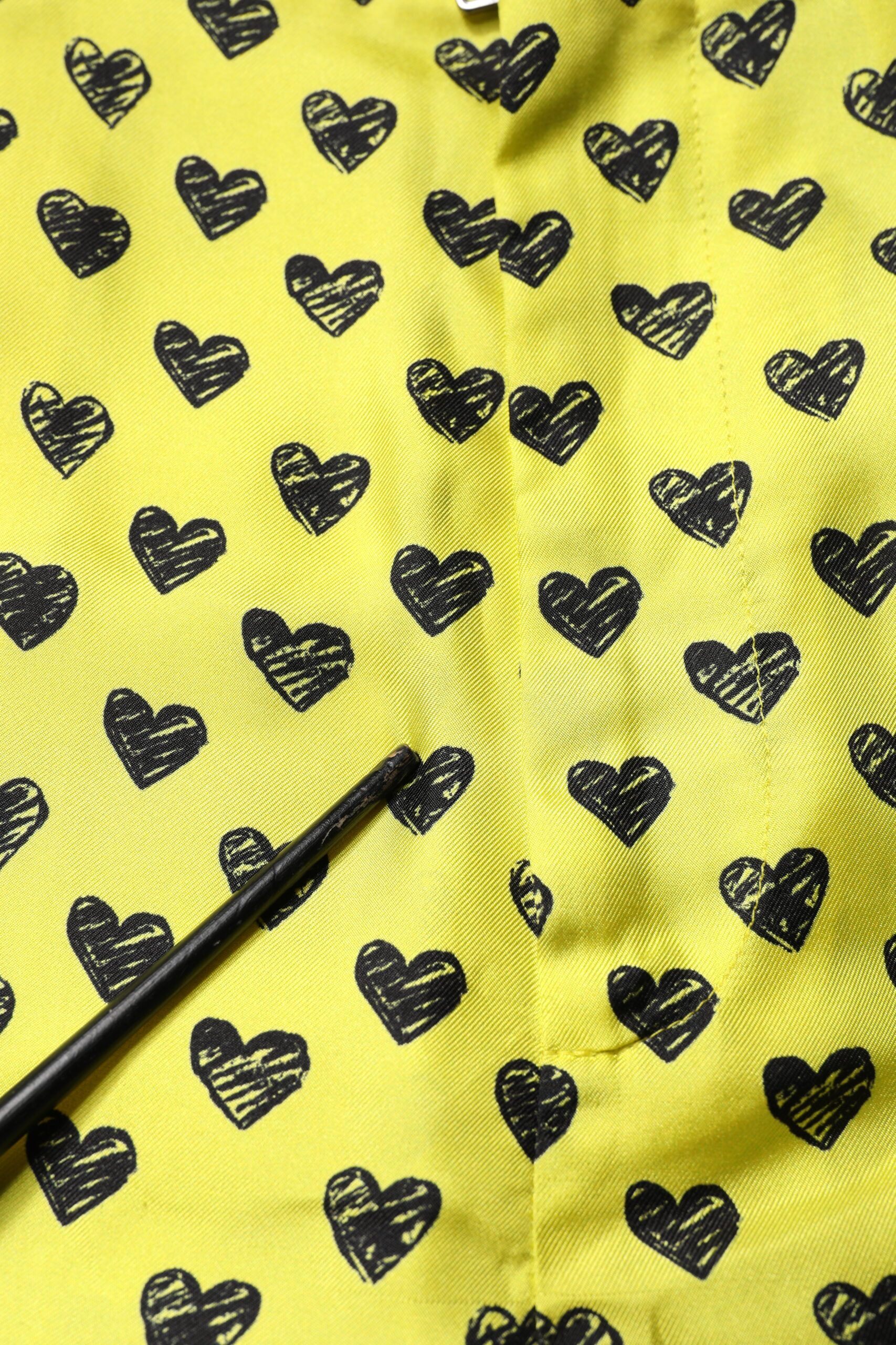 Silk Heart Print Bermuda Men's Shorts (Pre-Owned) - Dolce & Gabbana - Modalova