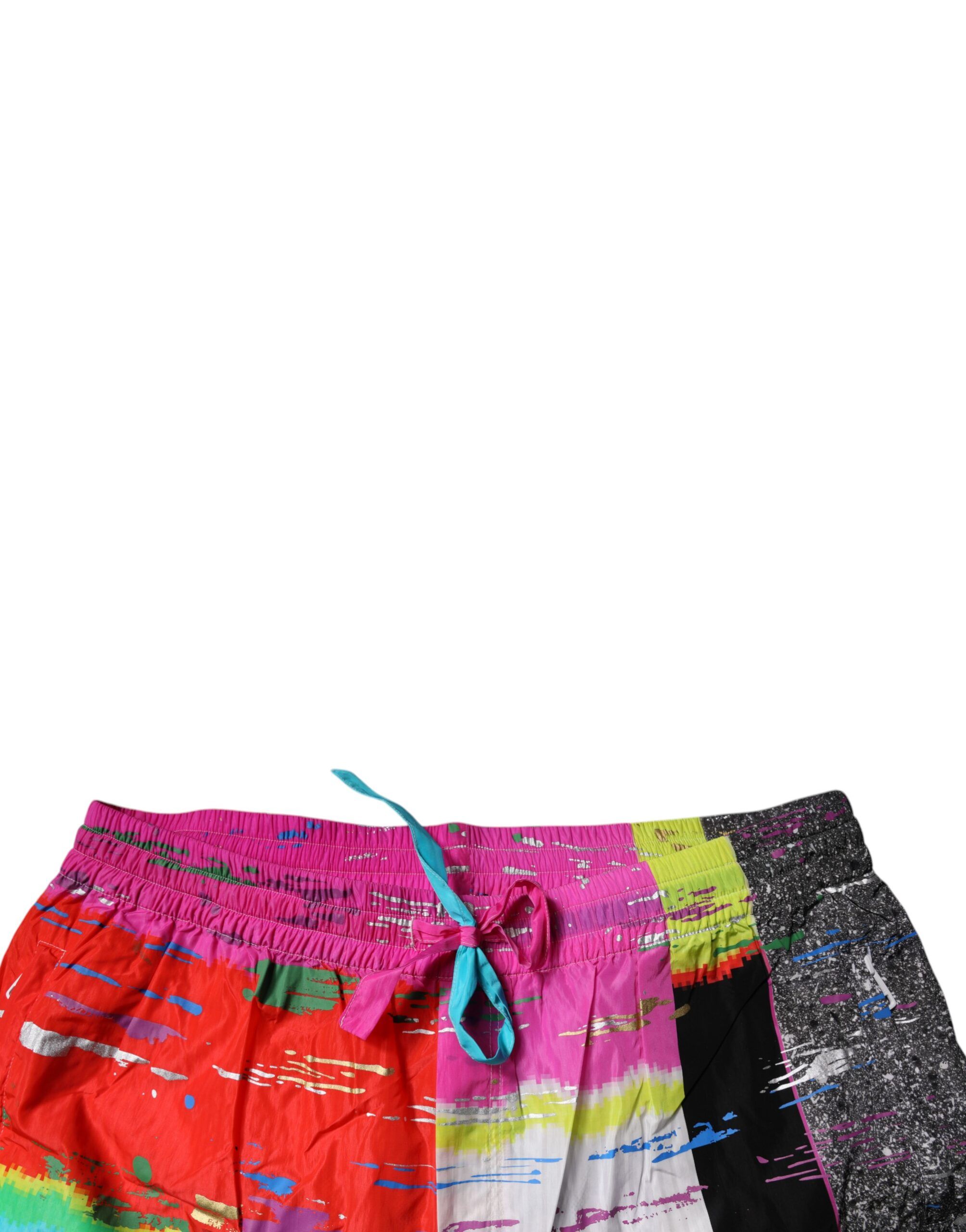 Patchwork Mid Waist SweatMen's Men's Pants - Dolce & Gabbana - Modalova