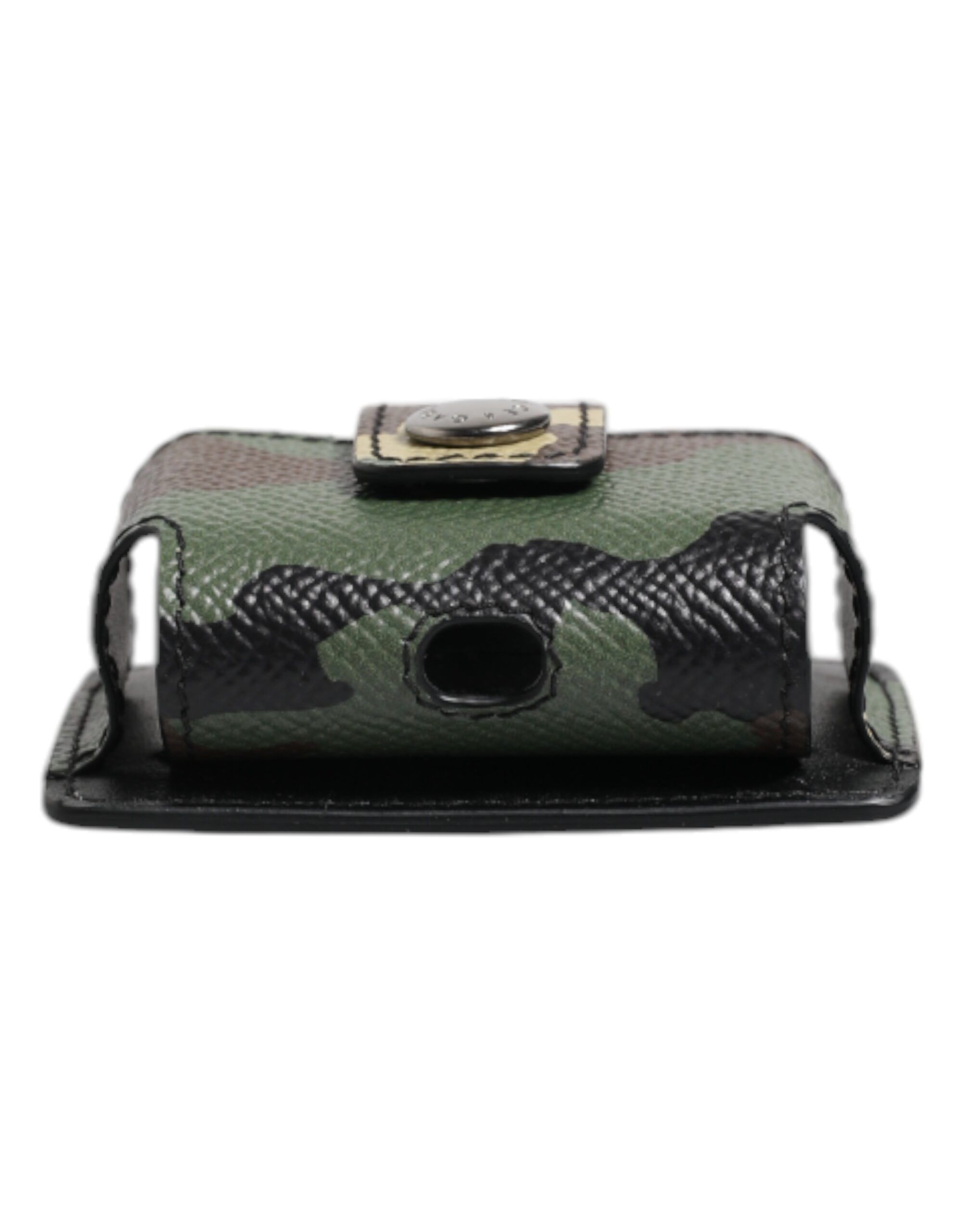 Camouflage Leather Airpods Men's Case - Dolce & Gabbana - Modalova