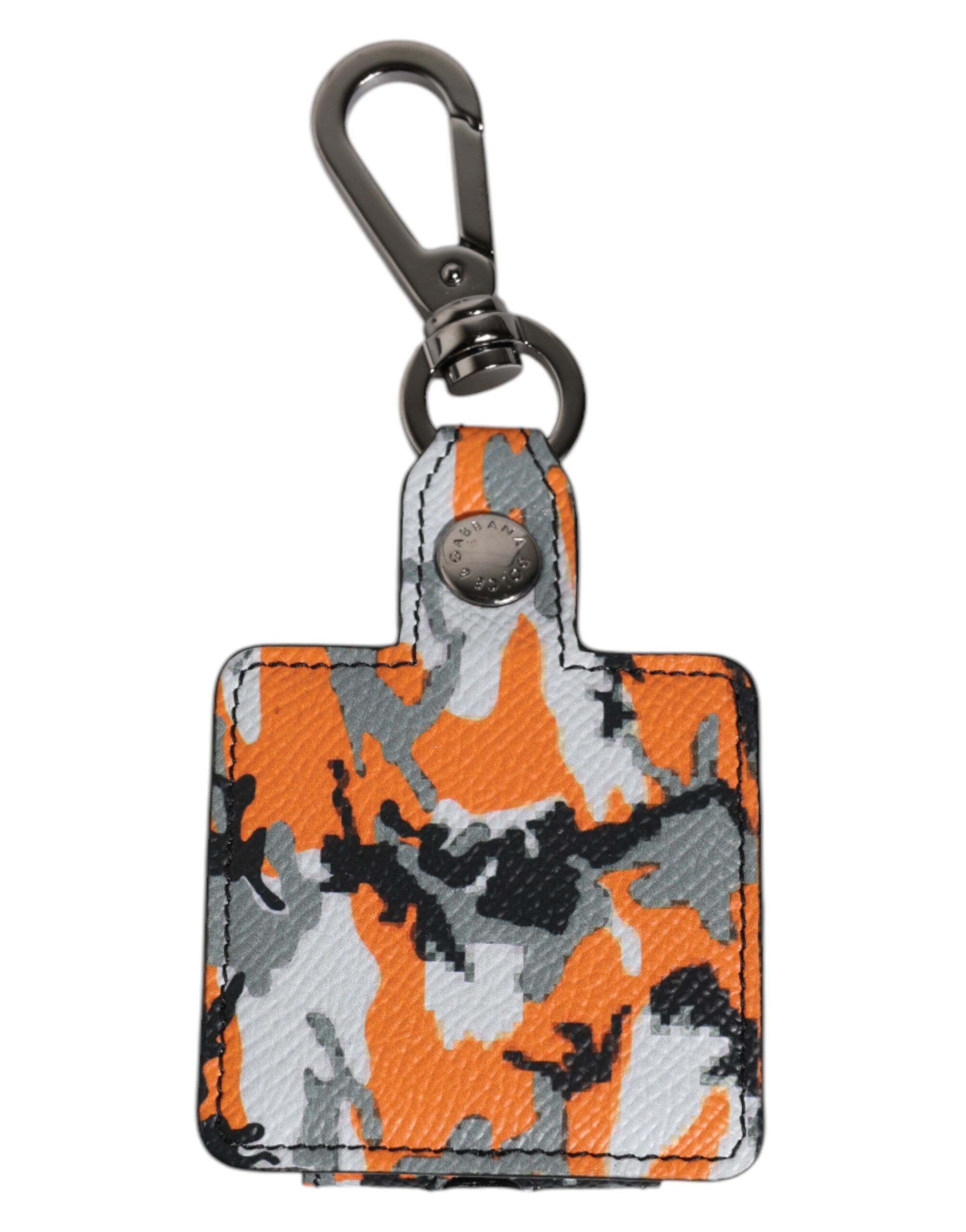 Camouflage Leather Airpods Men's Case - Dolce & Gabbana - Modalova