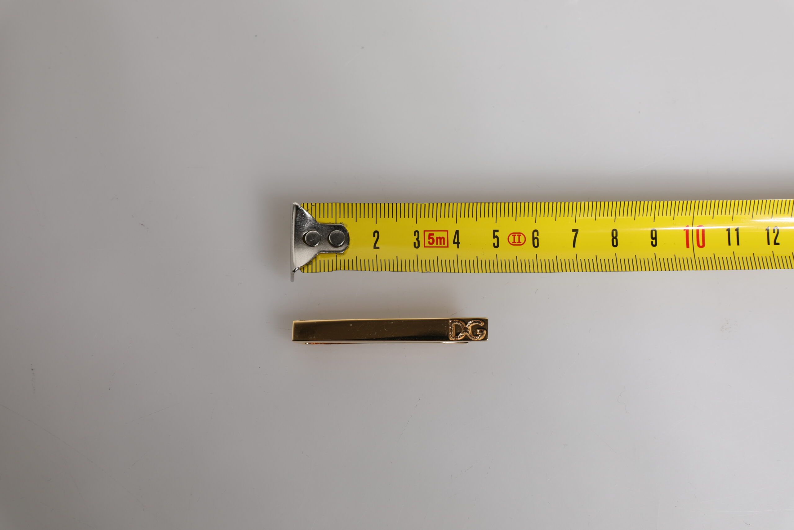 Tone Brass Logo Branded Tie Clip Men's Bar - Dolce & Gabbana - Modalova