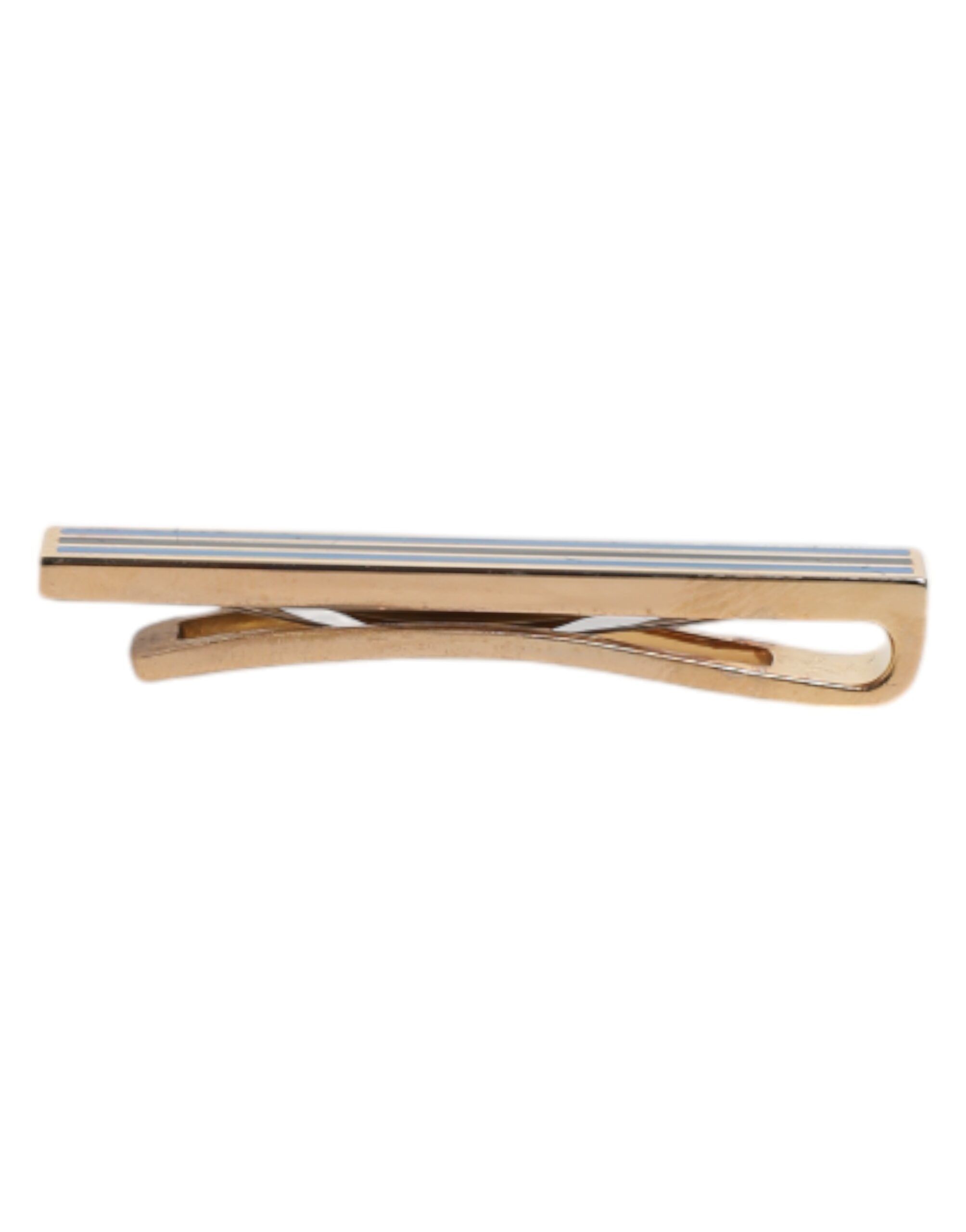 Tone Brass Logo Branded Tie Clip Men's Bar - Dolce & Gabbana - Modalova
