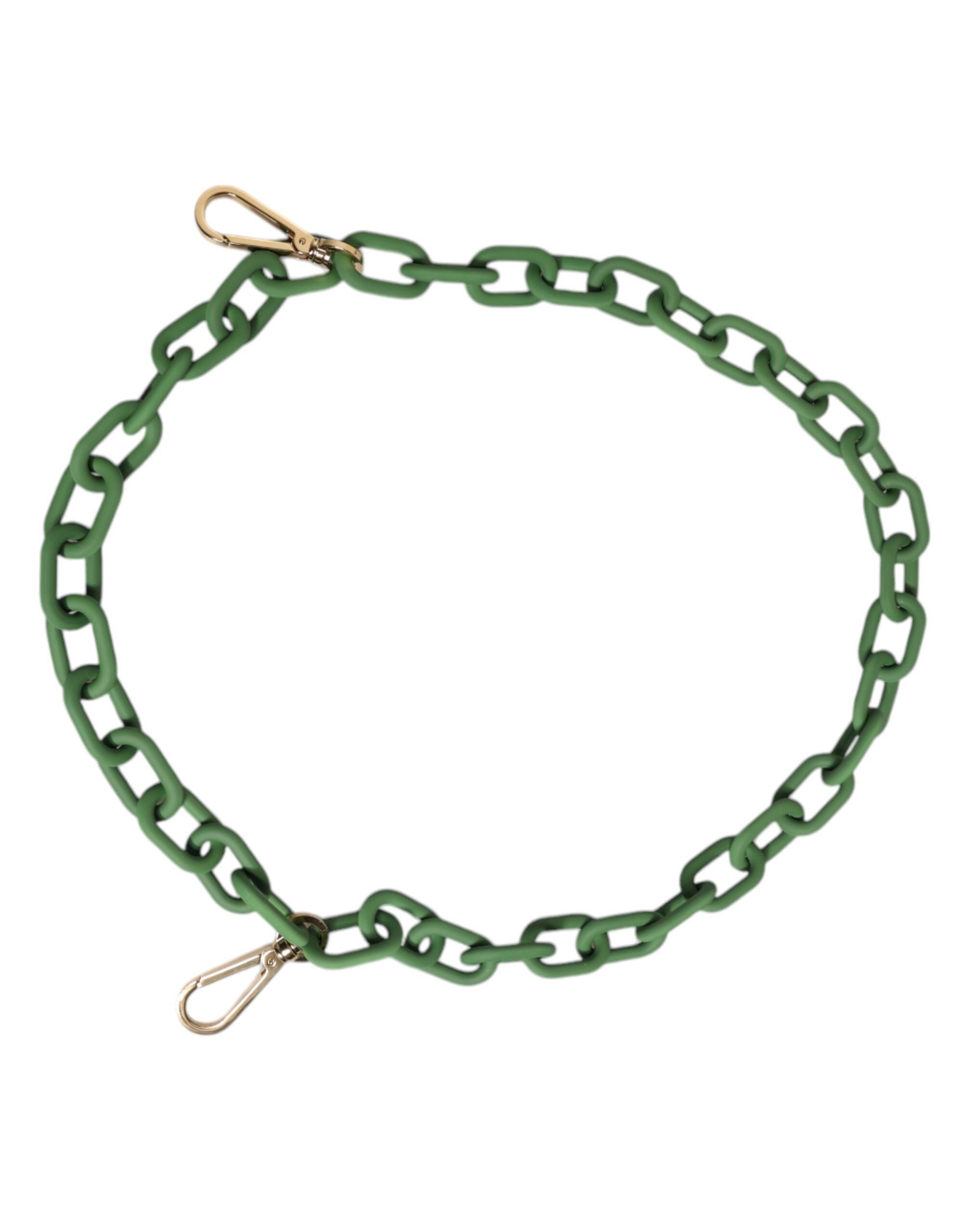 Plexy Acrylic Chunky Gold Hardware Wallet Men's Chain - Dolce & Gabbana - Modalova