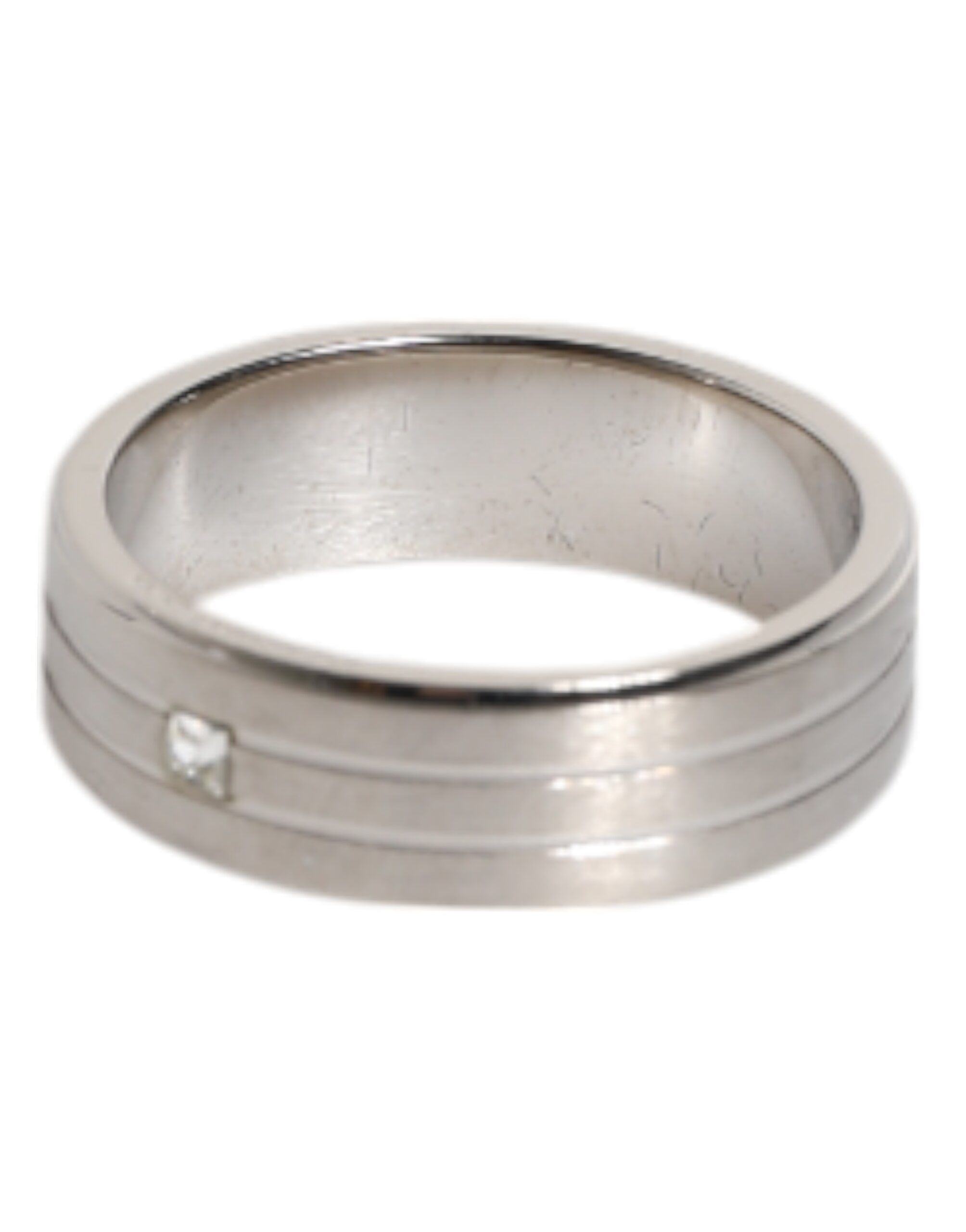 Tone Brass Clear Crystal DG Logo Men's Ring - Dolce & Gabbana - Modalova