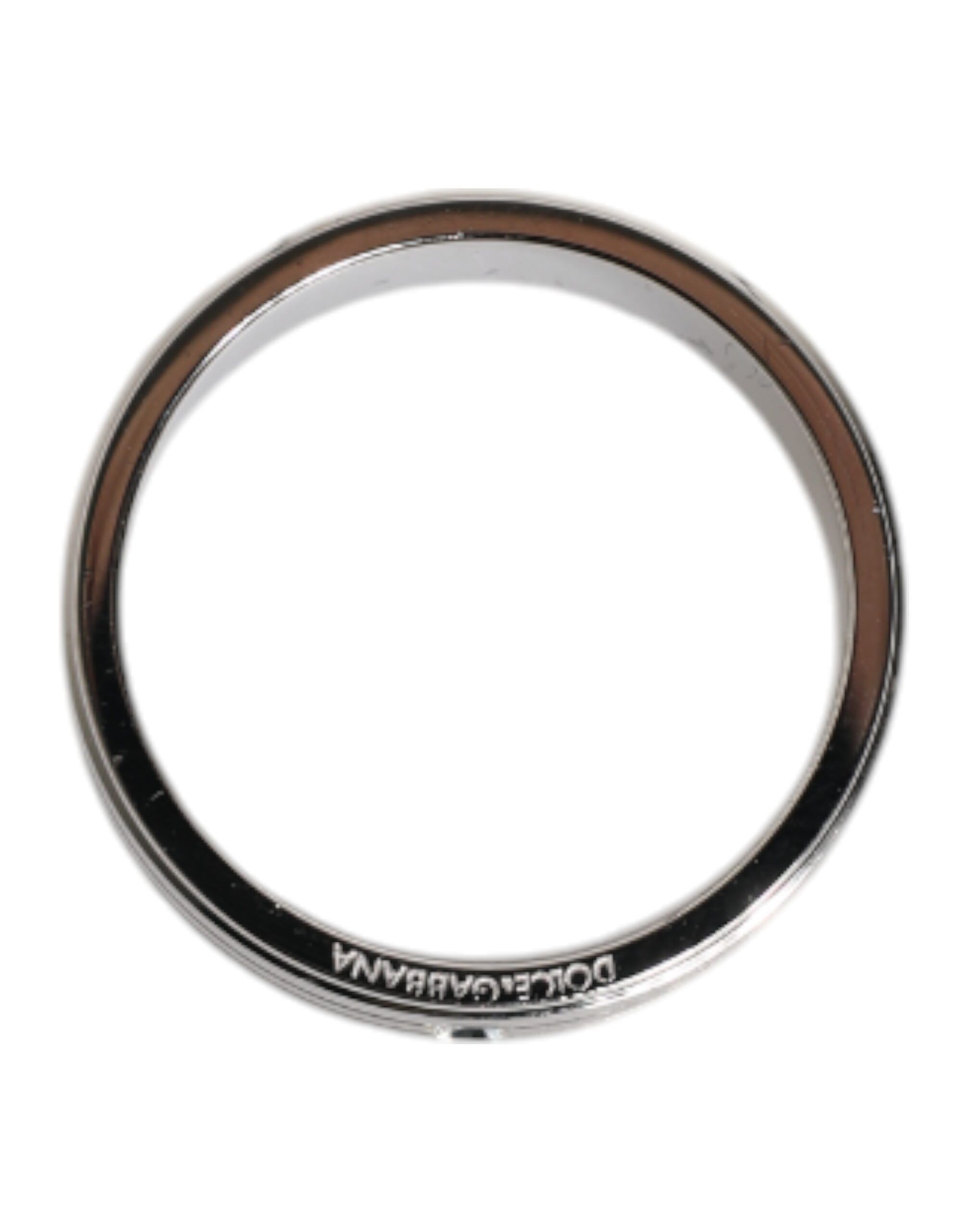 Tone Brass Clear Crystal DG Logo Men's Ring - Dolce & Gabbana - Modalova