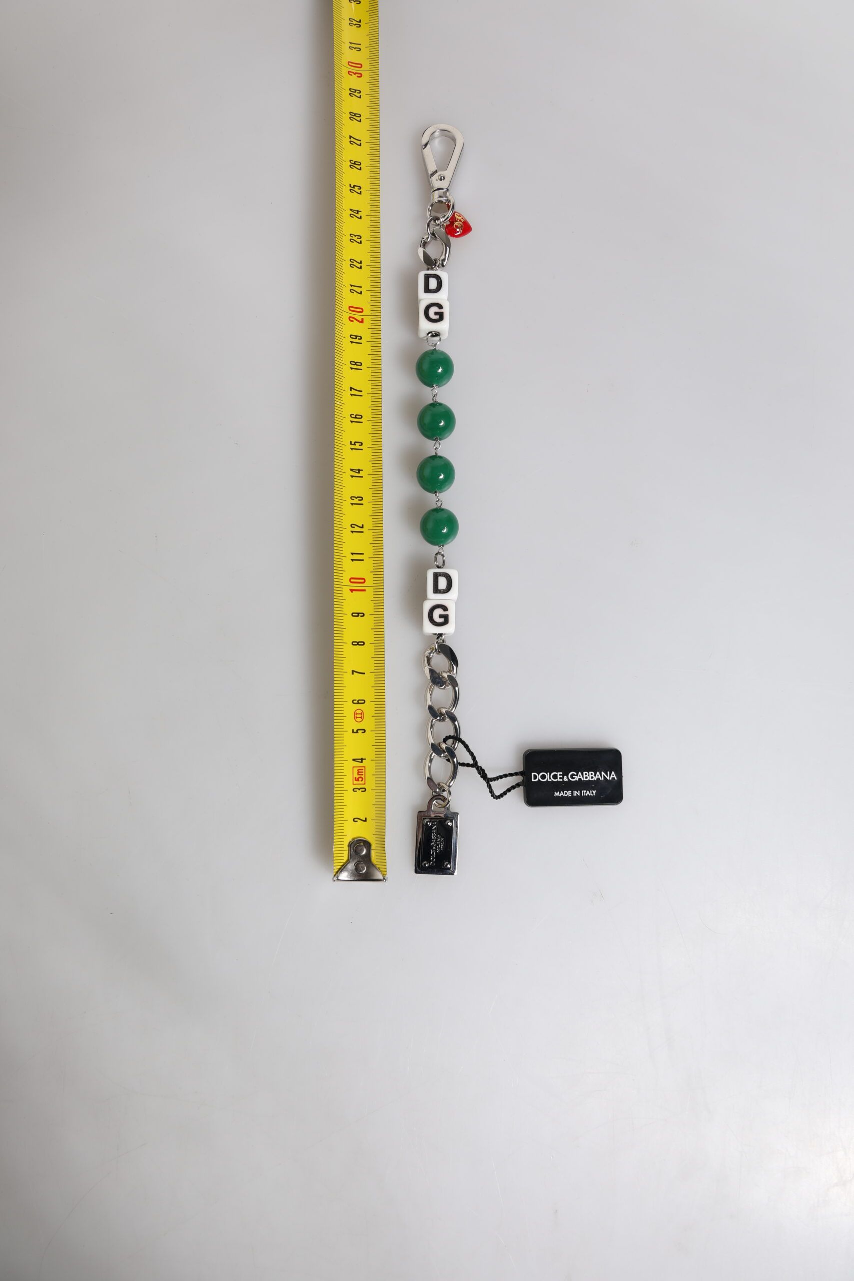Tone Brass Bead Dice Logo Embellish Charm Women's Bracelet - Dolce & Gabbana - Modalova