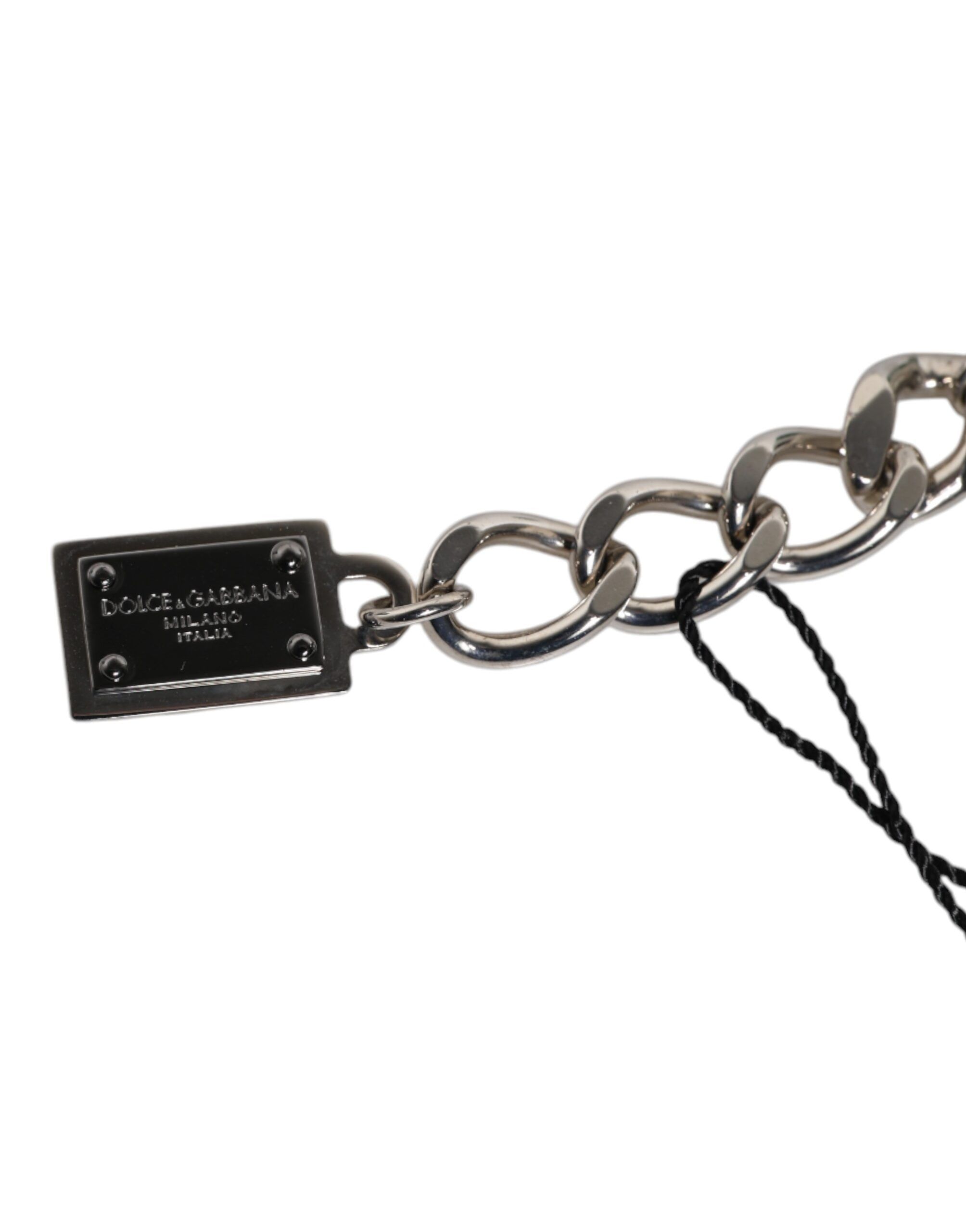 Tone Brass Bead Dice Logo Embellish Charm Women's Bracelet - Dolce & Gabbana - Modalova
