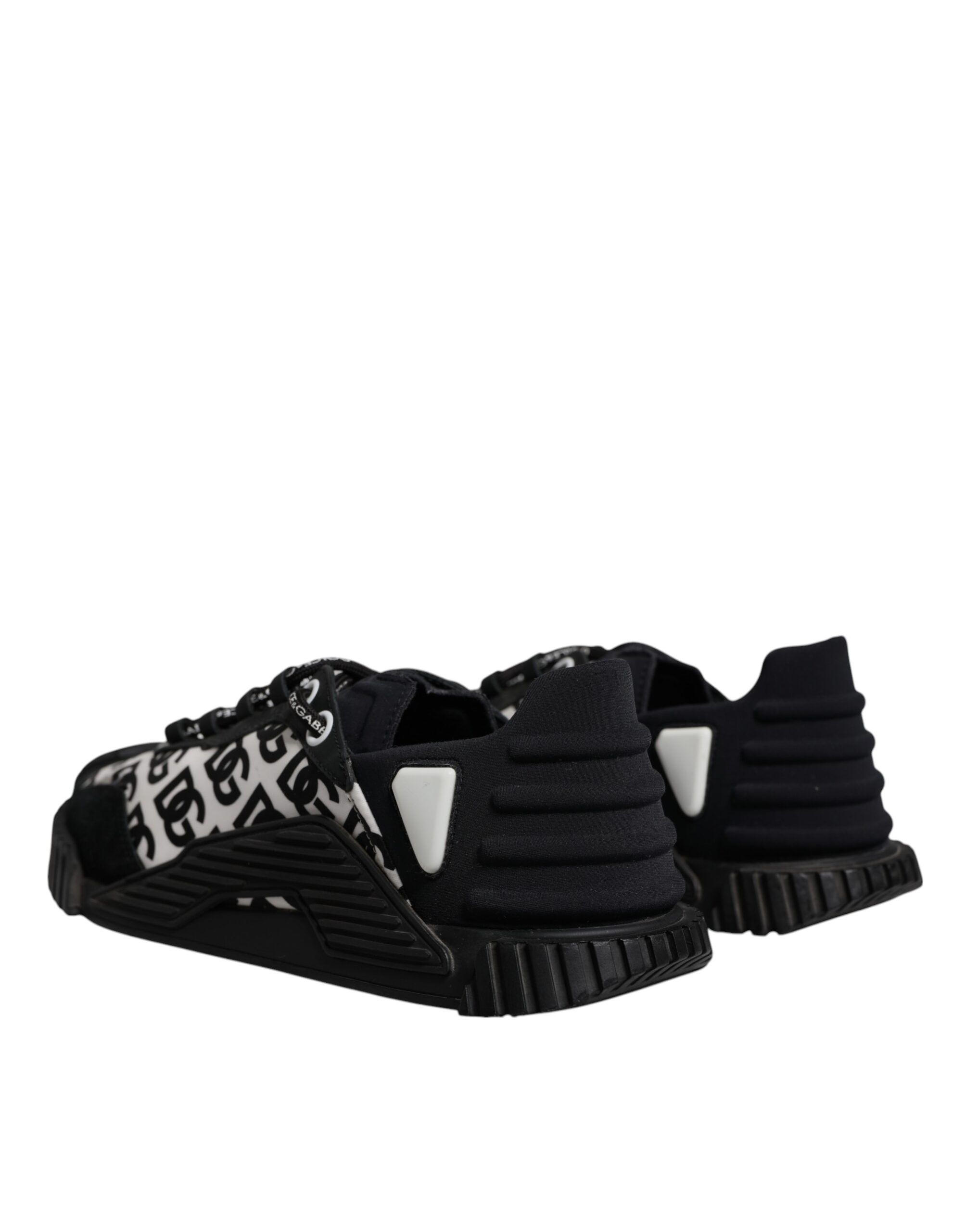 Black Logo Lace Up Low Top NS1 Sneakers Men's Shoes (Pre-Owned) - Dolce & Gabbana - Modalova