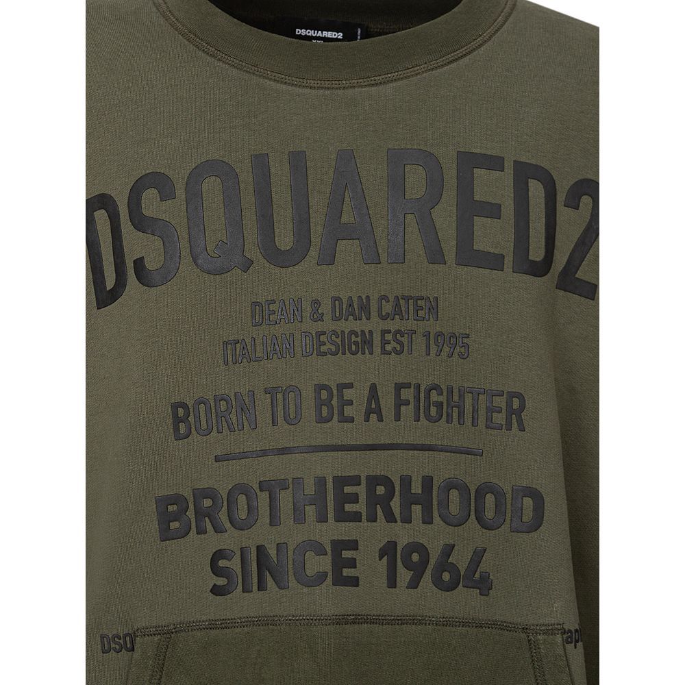 Cotton Men's Sweatshirt - Dsquared² - Modalova