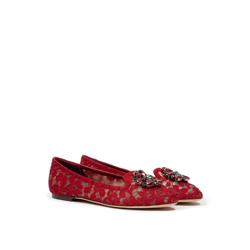 Viscose Ballet Women's Flats - Dolce & Gabbana - Modalova