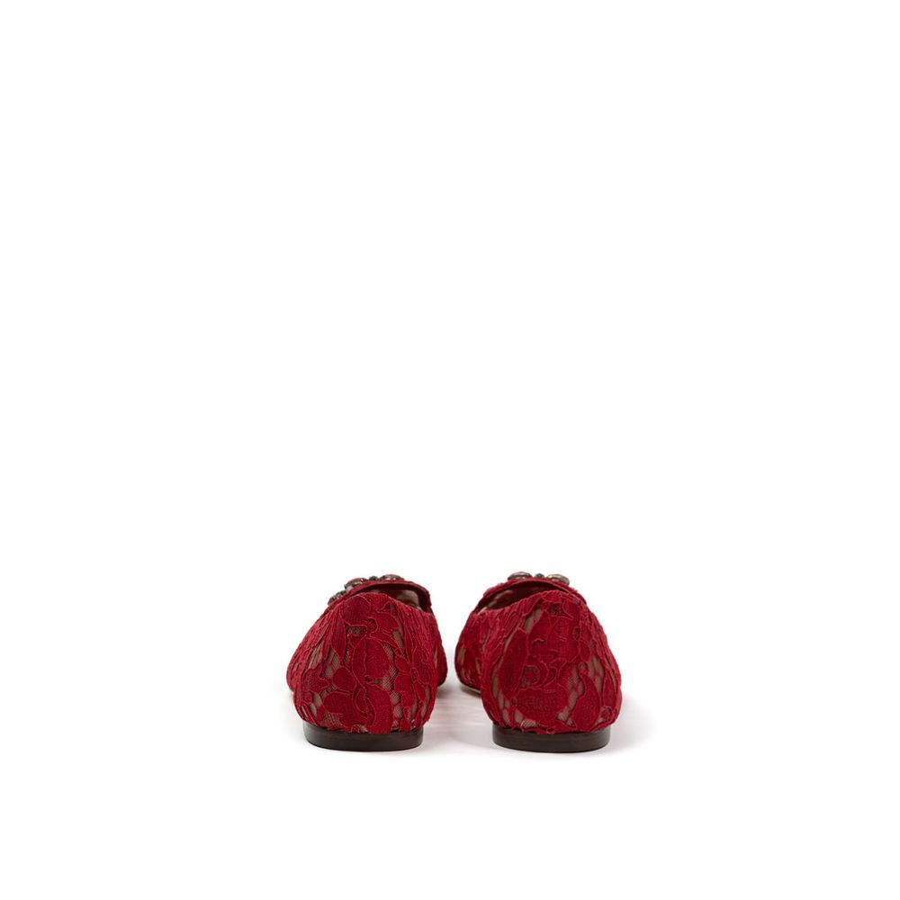 Viscose Ballet Women's Flats - Dolce & Gabbana - Modalova
