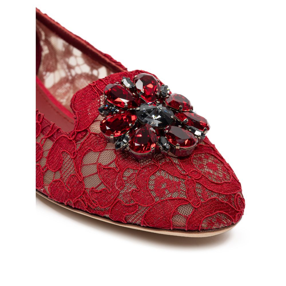 Viscose Ballet Women's Flats - Dolce & Gabbana - Modalova