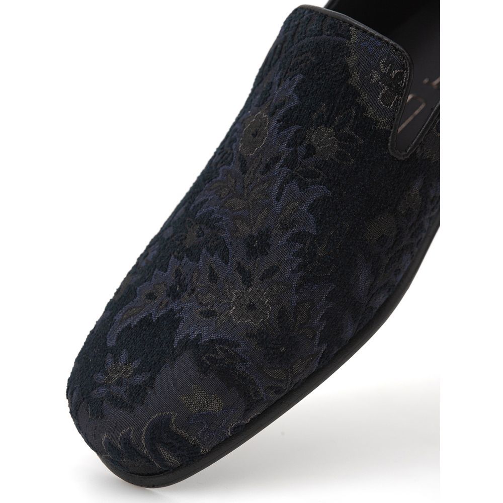 Leather Slip-On Men's Loafers - Etro - Modalova