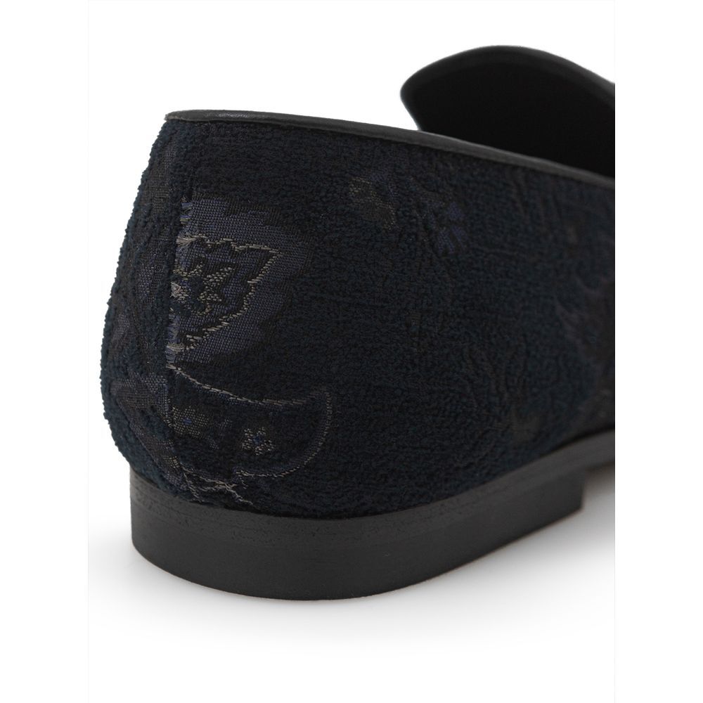 Leather Slip-On Men's Loafers - Etro - Modalova