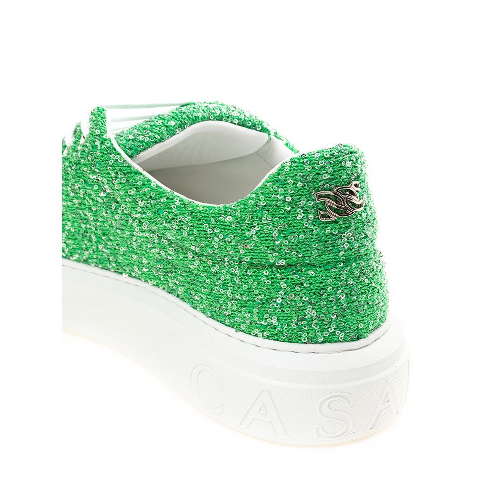 Fabric And Leather Athletic Women's Sneakers - Casadei - Modalova