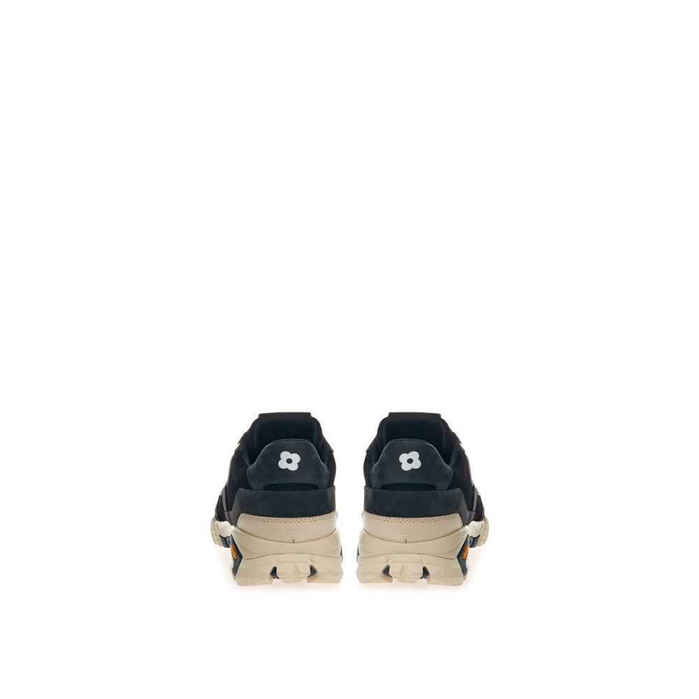 Suede Leather Athletic Men's Sneakers - Lardini - Modalova