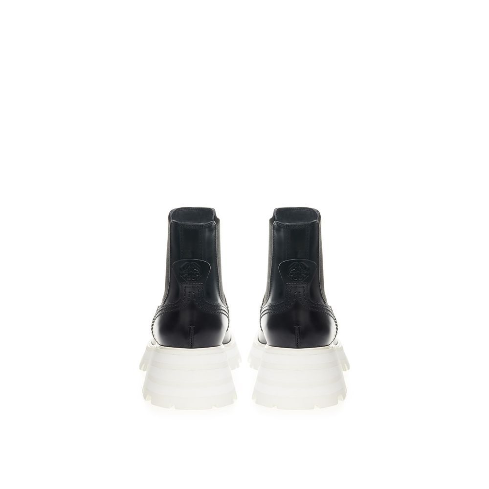 Leather Chelsea Women's Boots - Alexander McQueen - Modalova
