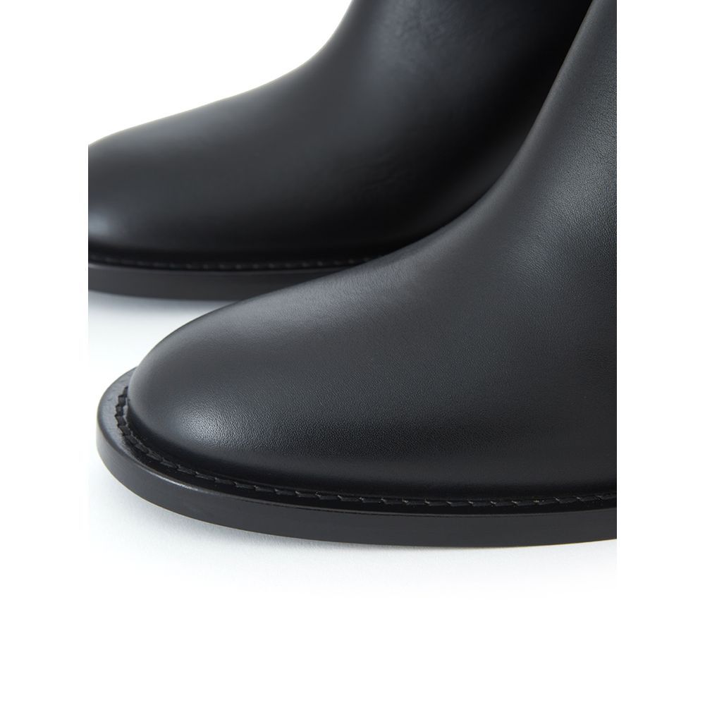 Leather Ankle Women's Boots - Burberry - Modalova