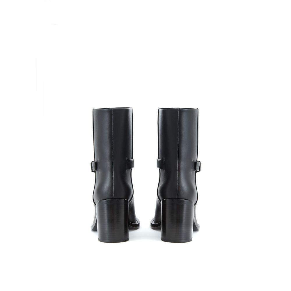 Leather Ankle Women's Boots - Burberry - Modalova