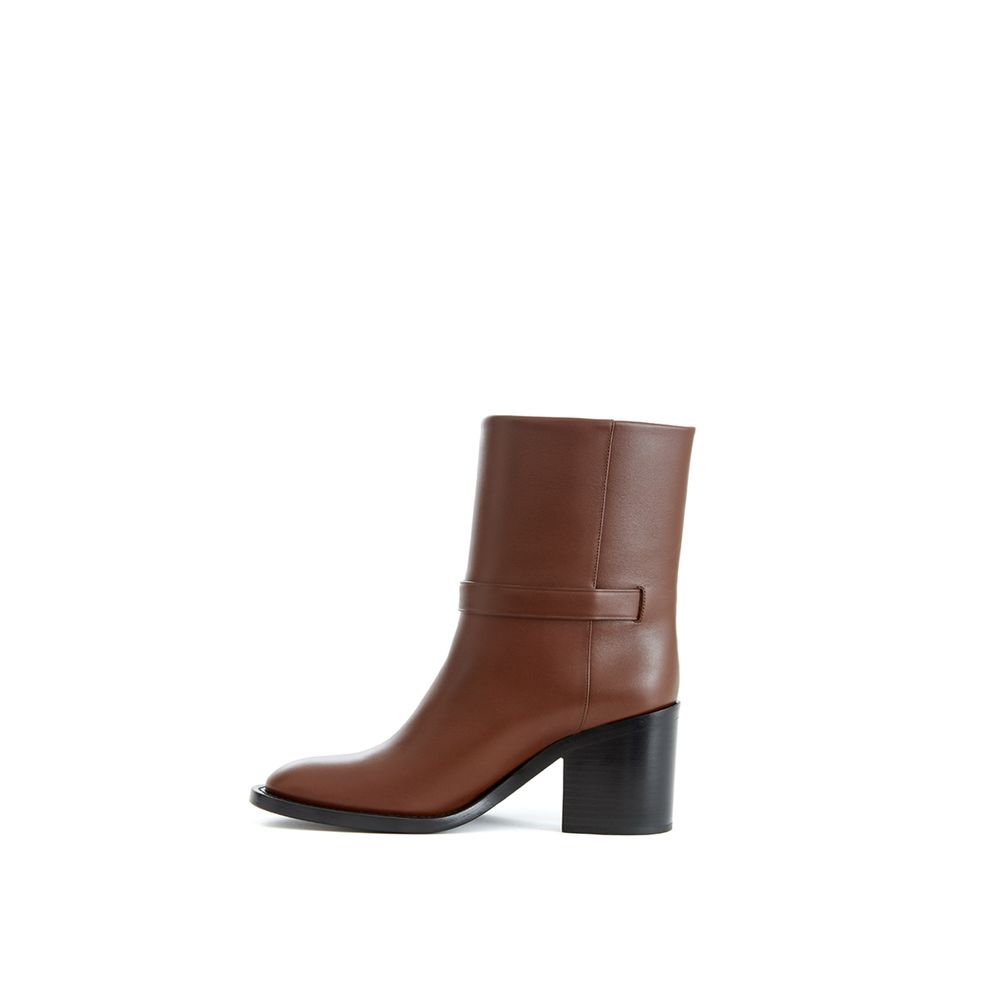 Leather Ankle Women's Boots - Burberry - Modalova