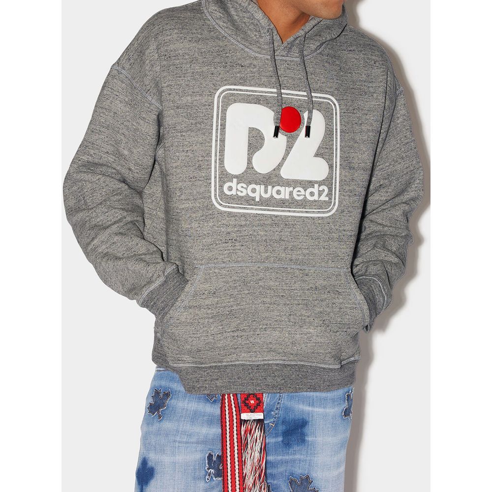 Cotton Men's Sweatshirt - Dsquared² - Modalova