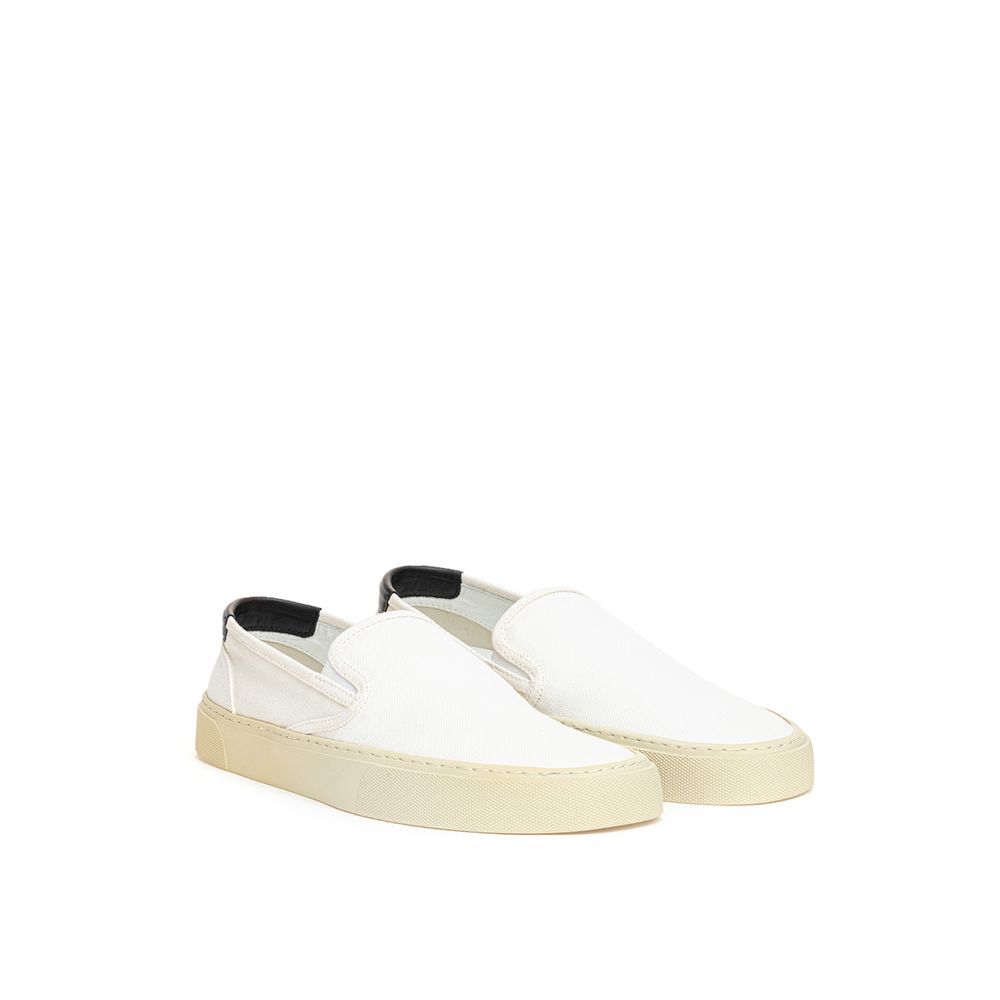 Cotton Low Top Women's Sneakers - Saint Laurent - Modalova