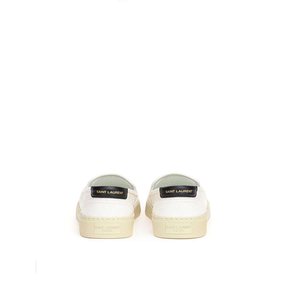 Cotton Low Top Women's Sneakers - Saint Laurent - Modalova