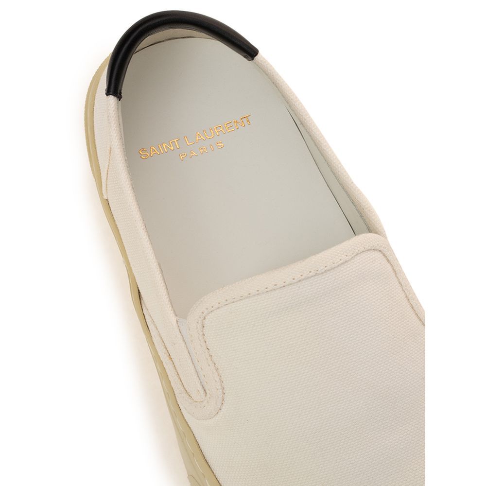 Cotton Low Top Women's Sneakers - Saint Laurent - Modalova