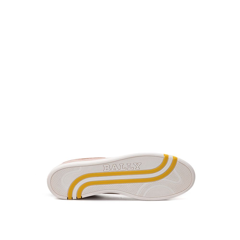 Fabric And Leather Low Top Women's Sneakers - Bally - Modalova