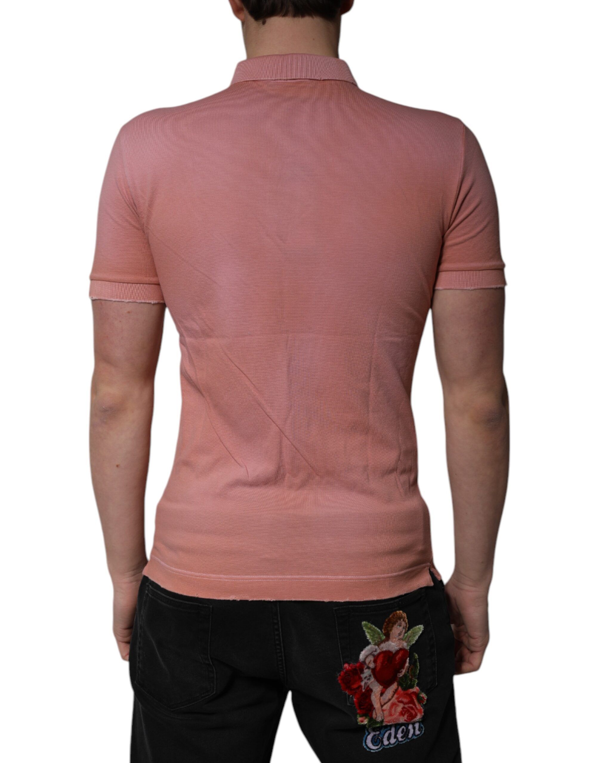 Cotton Crown Collared Polo Men's T-shirt (Pre-Owned) - Dolce & Gabbana - Modalova