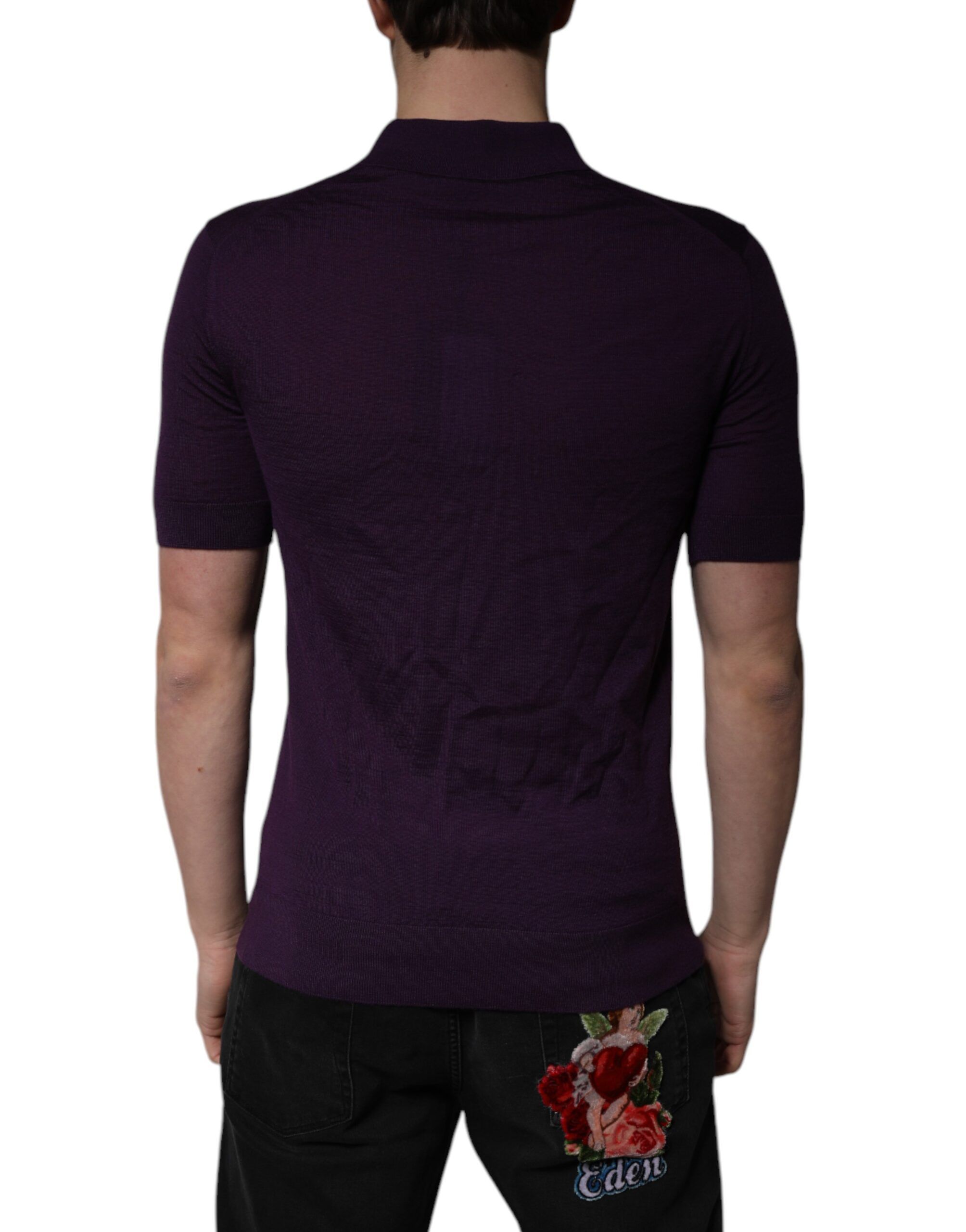 Cashmere Collared Polo Men's T-shirt (Pre-Owned) - Dolce & Gabbana - Modalova