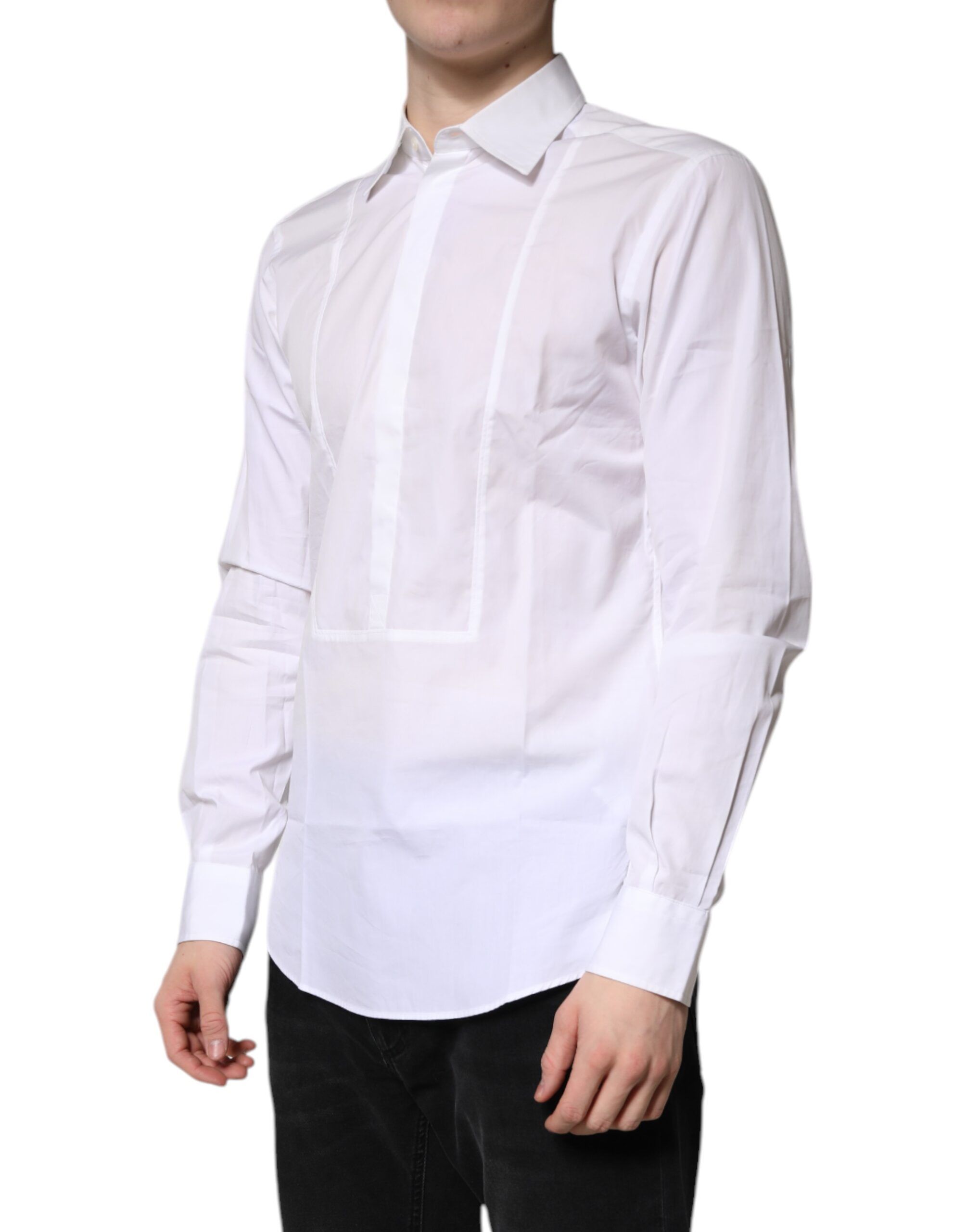 Cotton Collared Dress Formal Men's Shirt (Pre-Owned) - Dolce & Gabbana - Modalova
