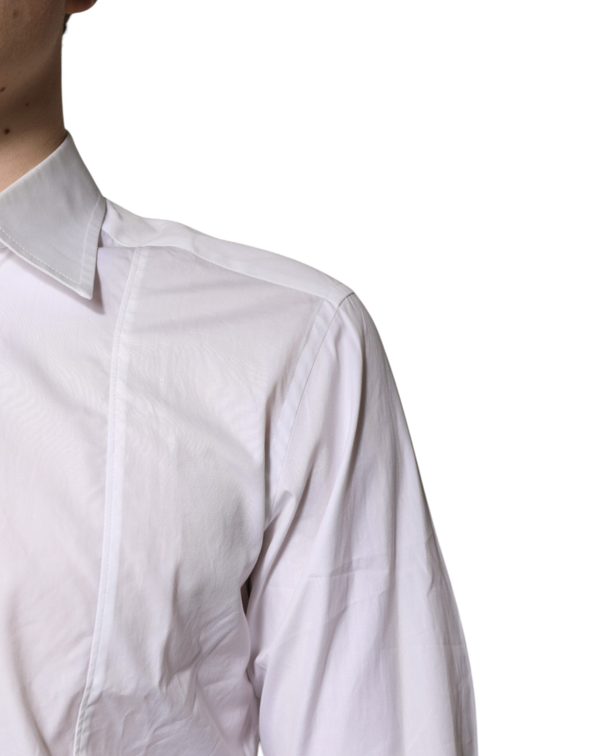 Cotton Collared Dress Formal Men's Shirt (Pre-Owned) - Dolce & Gabbana - Modalova