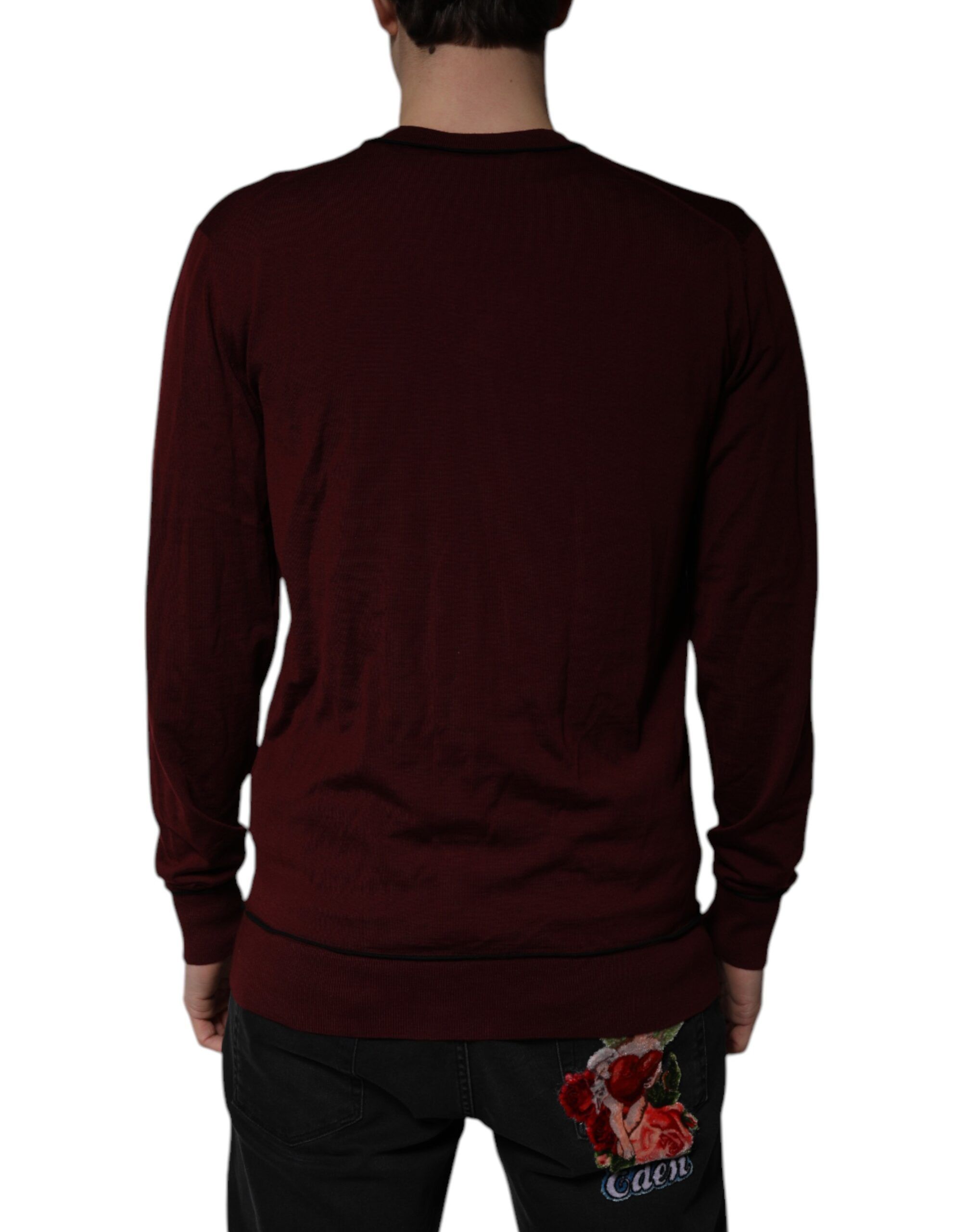 Cashmere V-neck Men Pullover Men's Sweater (Pre-Owned) - Dolce & Gabbana - Modalova