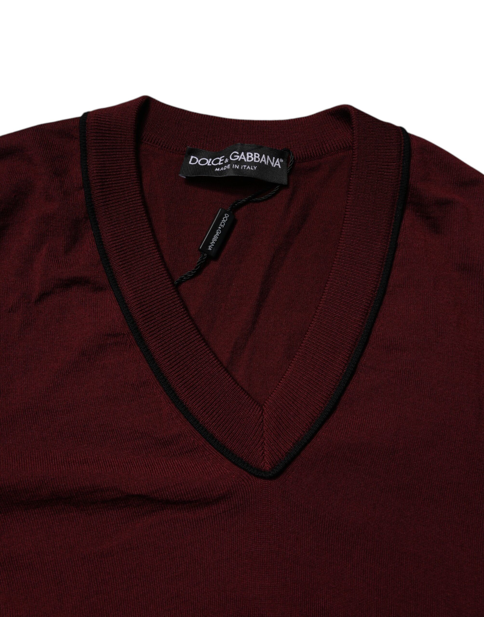 Cashmere V-neck Men Pullover Men's Sweater (Pre-Owned) - Dolce & Gabbana - Modalova