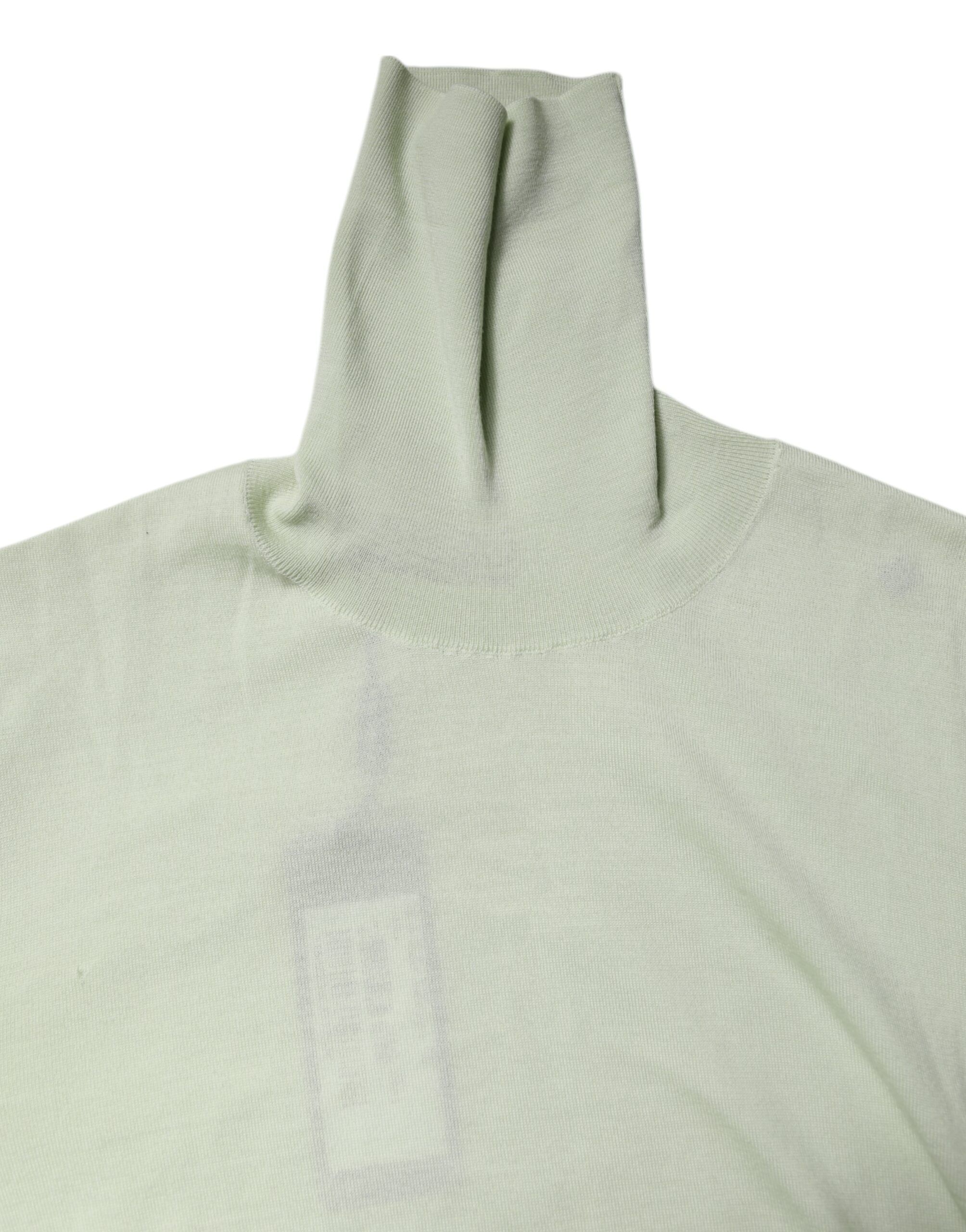 Light Wool Turtleneck Pullover Men's Sweater - Dolce & Gabbana - Modalova