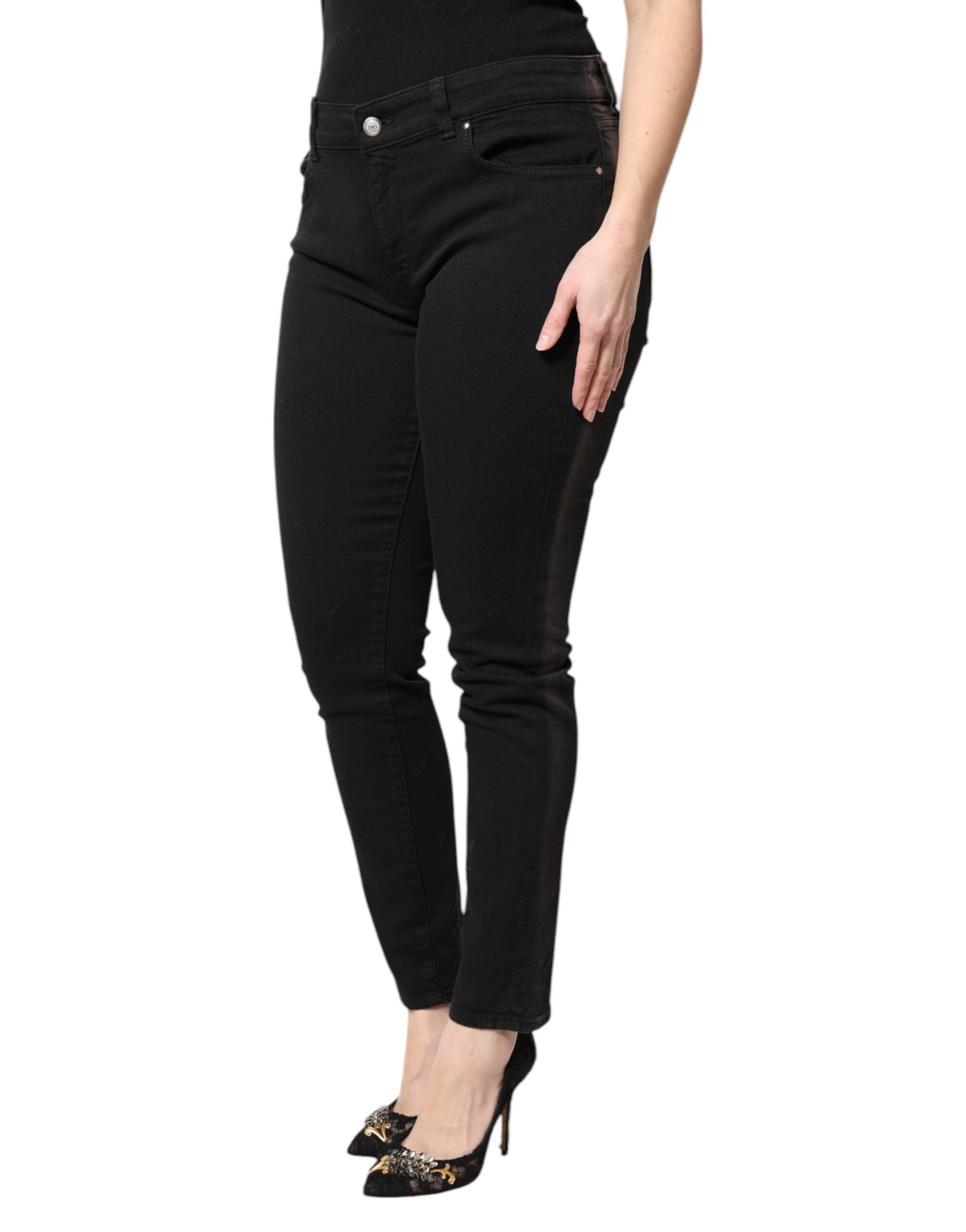 Cotton Mid Waisted Skinny Denim Women's Jeans (Pre-Owned) - Dolce & Gabbana - Modalova