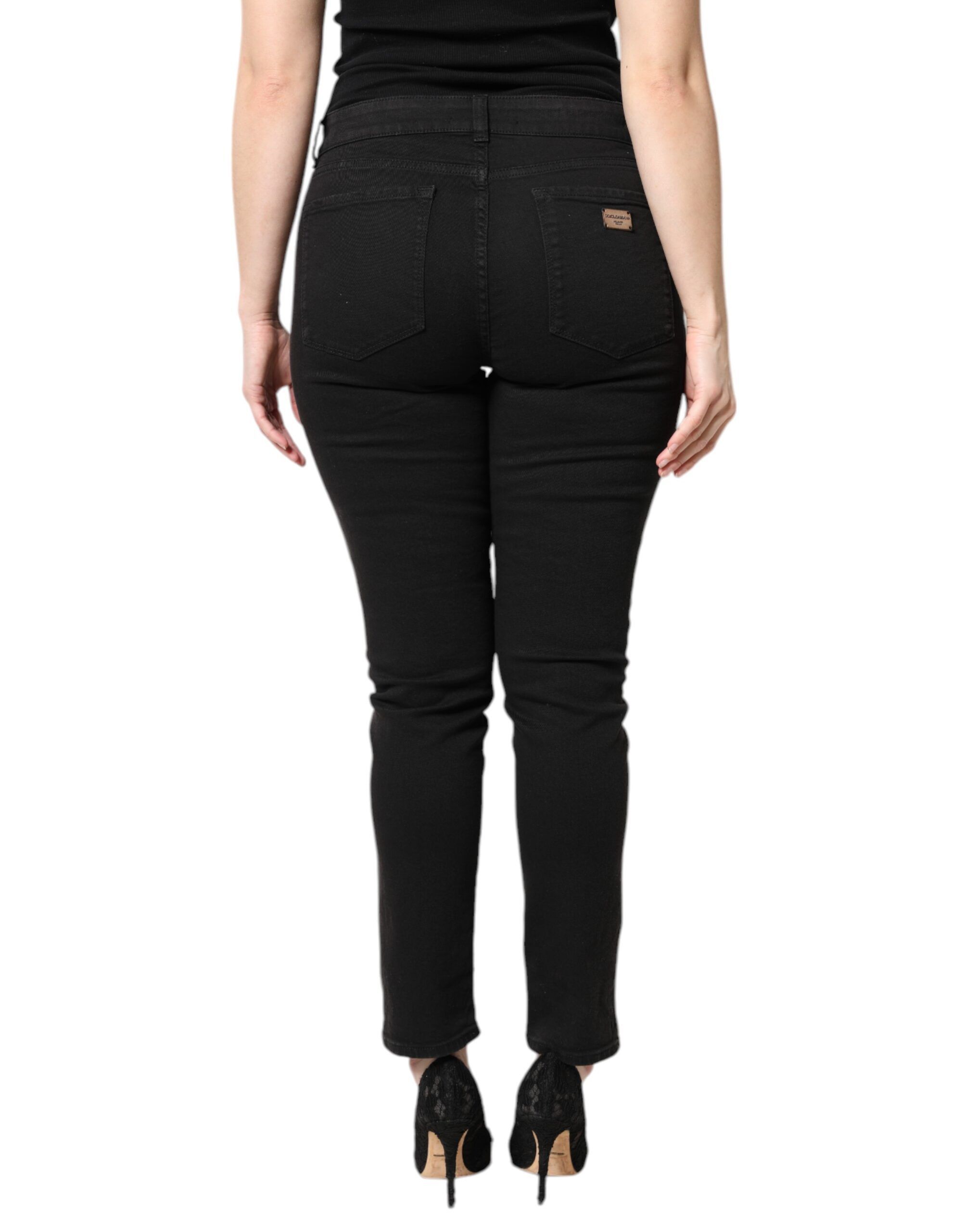 Cotton Mid Waisted Skinny Denim Women's Jeans (Pre-Owned) - Dolce & Gabbana - Modalova