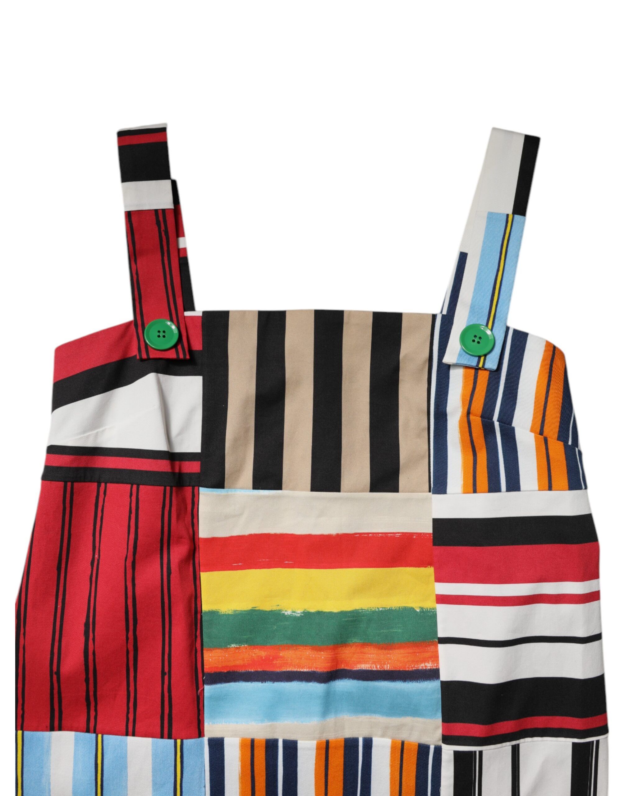 Cotton Stripe Sleeveless Women's Dress - Dolce & Gabbana - Modalova